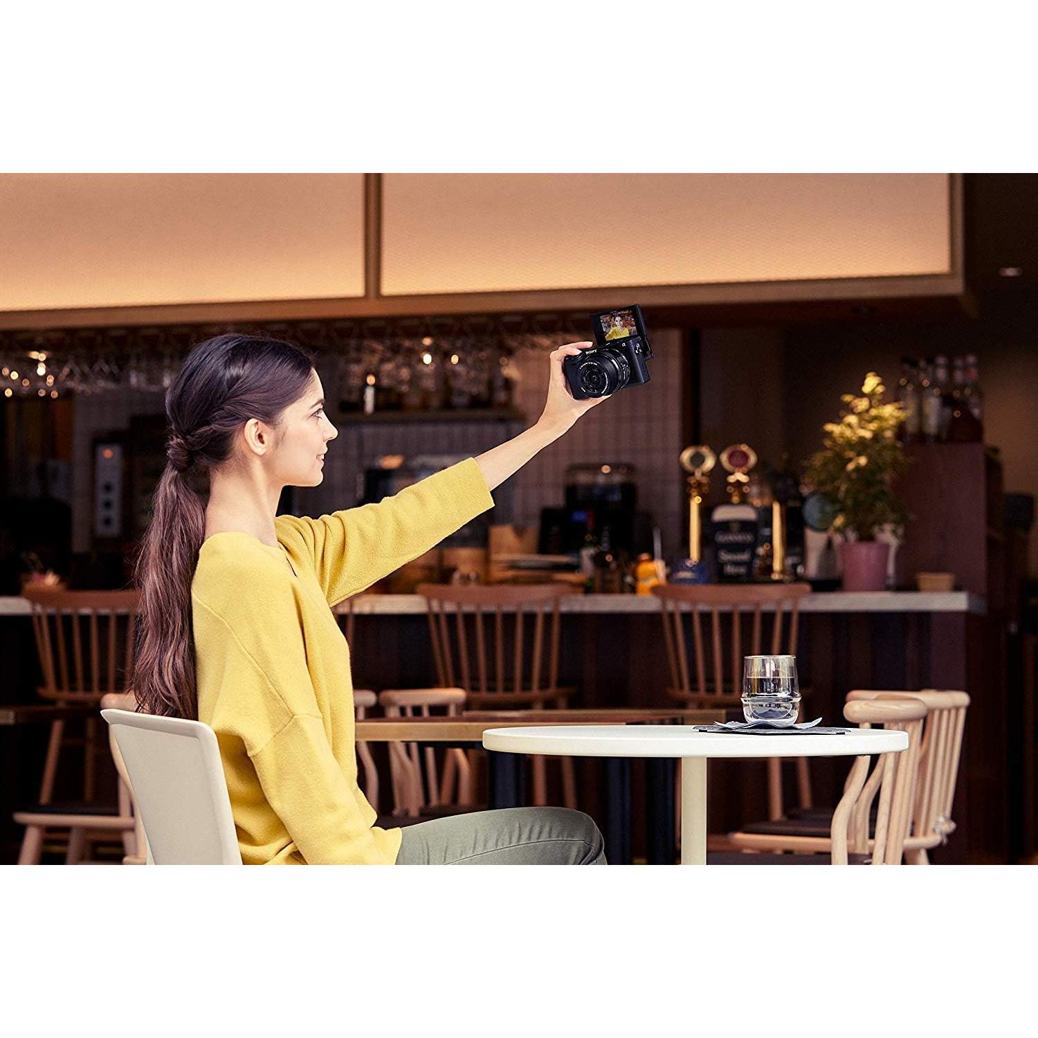 Cámara sin Espejo Sony Alpha 6400 con Lente 16-50mm