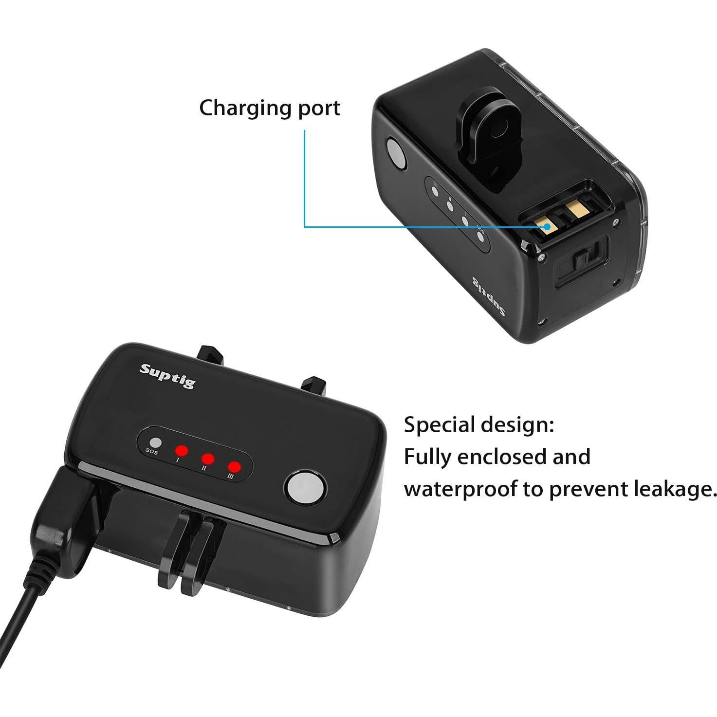 Luz Submarina Impermeable Suptig para GoPro y Cámaras SLR 55m