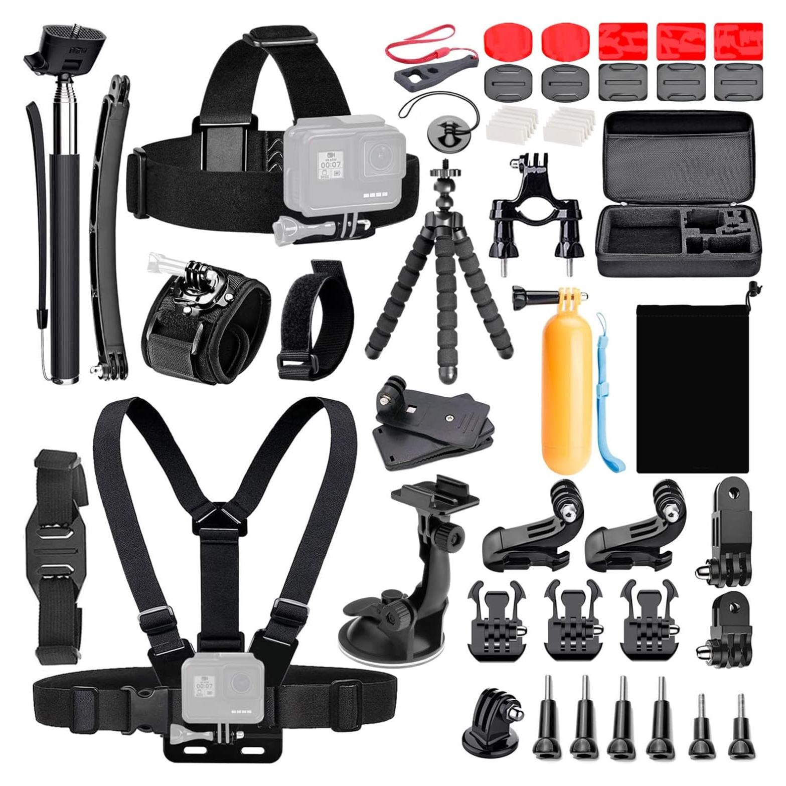 Kit de Accesorios para Cámara de Acción Koah 50 en 1