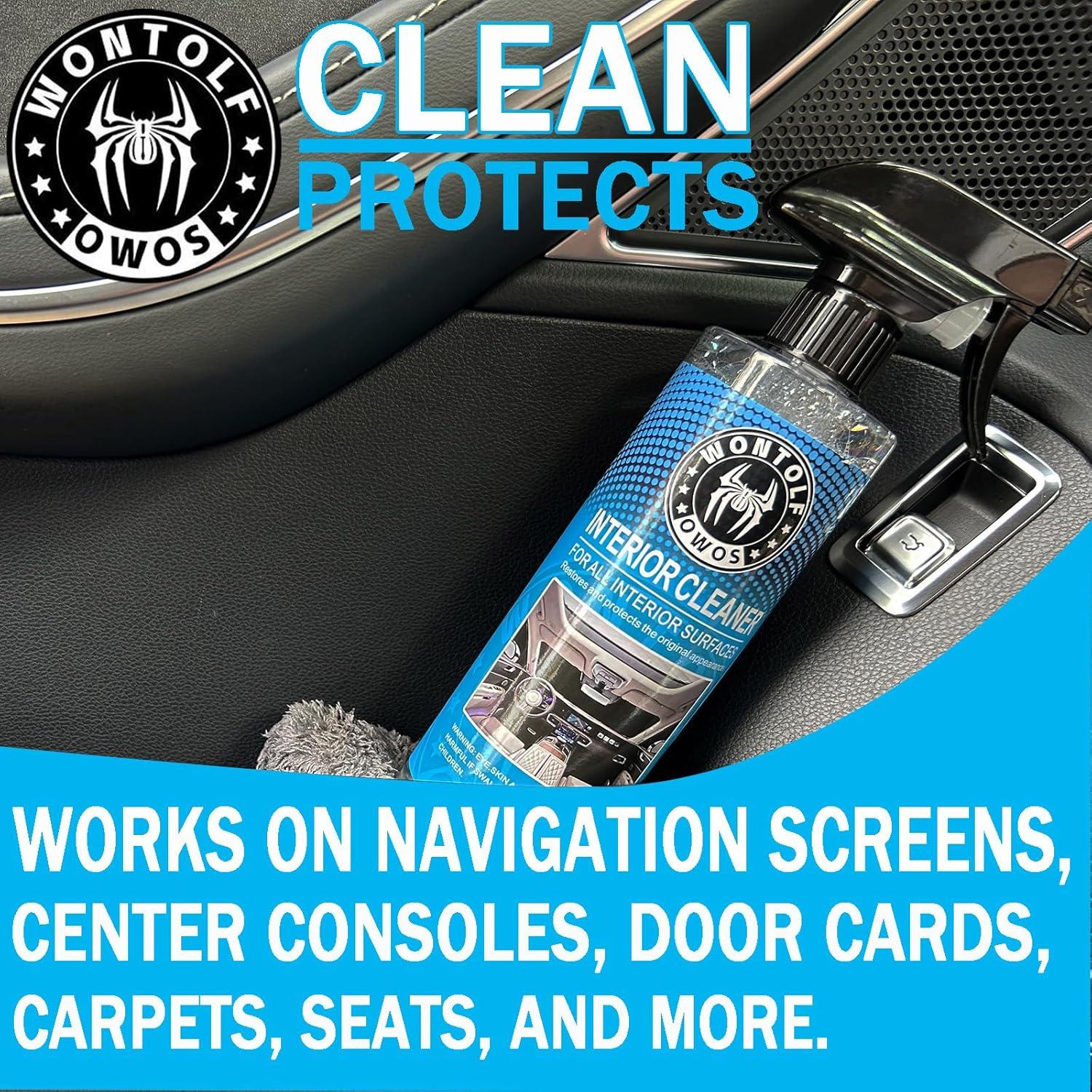 Kit de Lavado de Autos Wontolf - Jabón, Limpiador y Cepillo