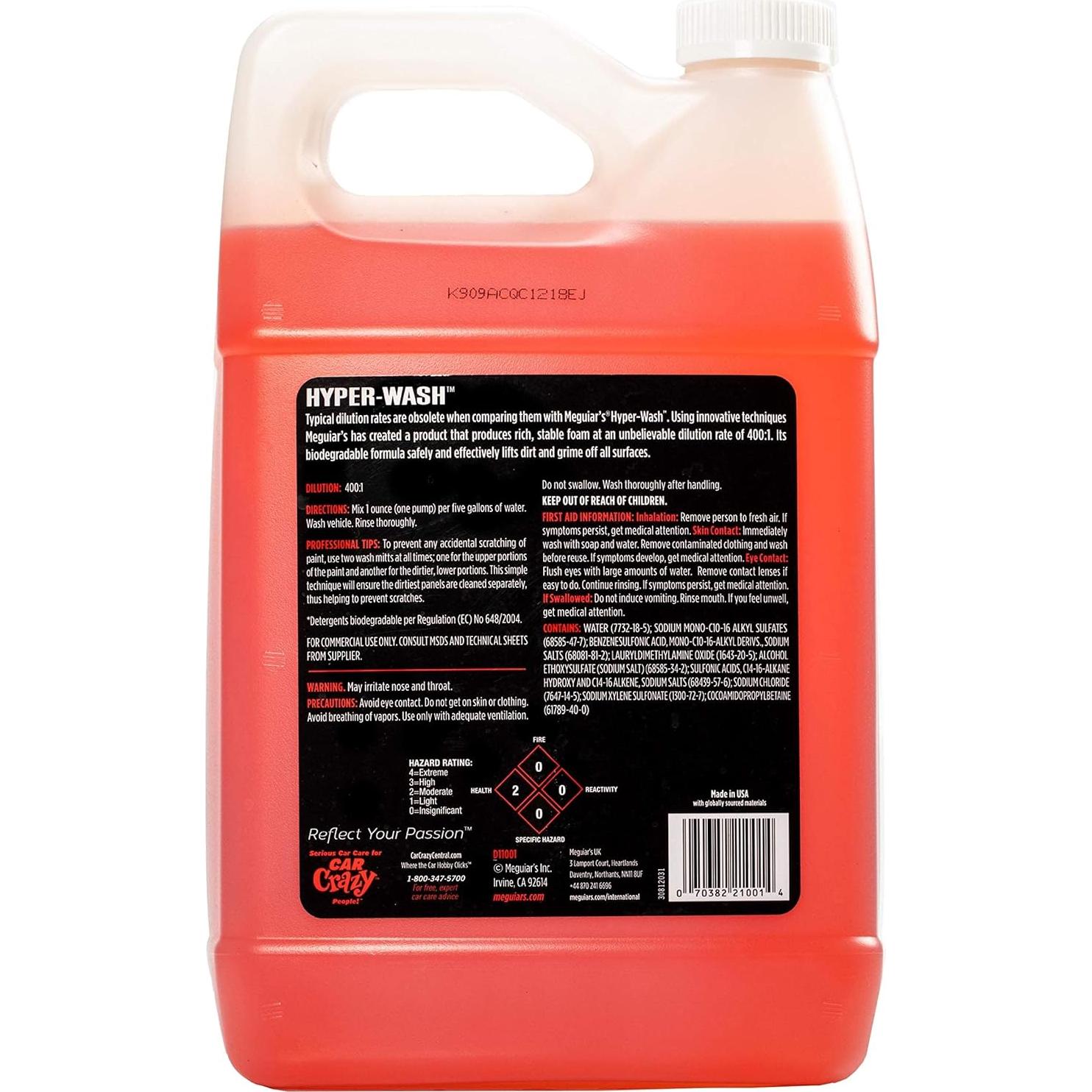 Lavado Hiper Concentrado Meguiar's 3.69 kg - 1 Galón