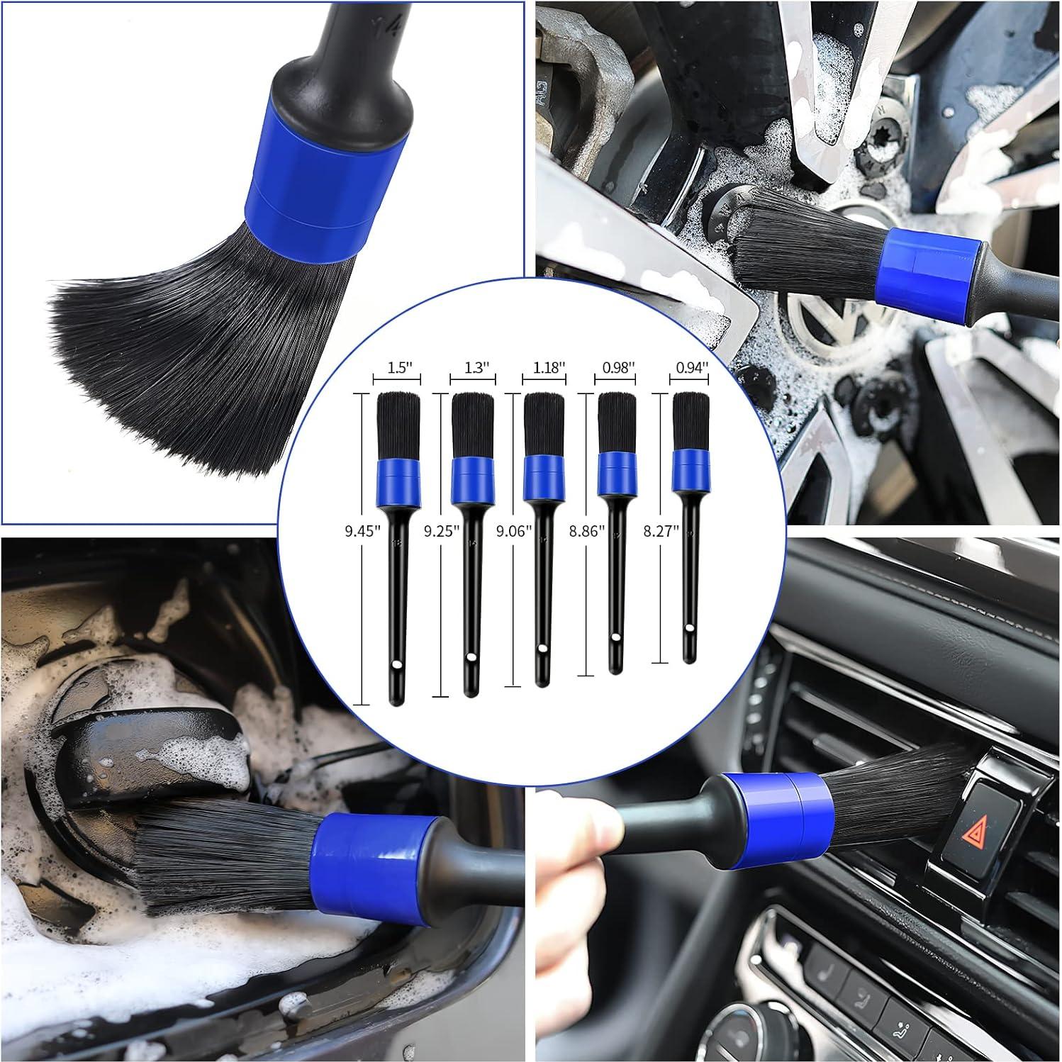 Kit de Cepillos de Lavado de Autos Wontolf 21 Piezas 157.5 cm