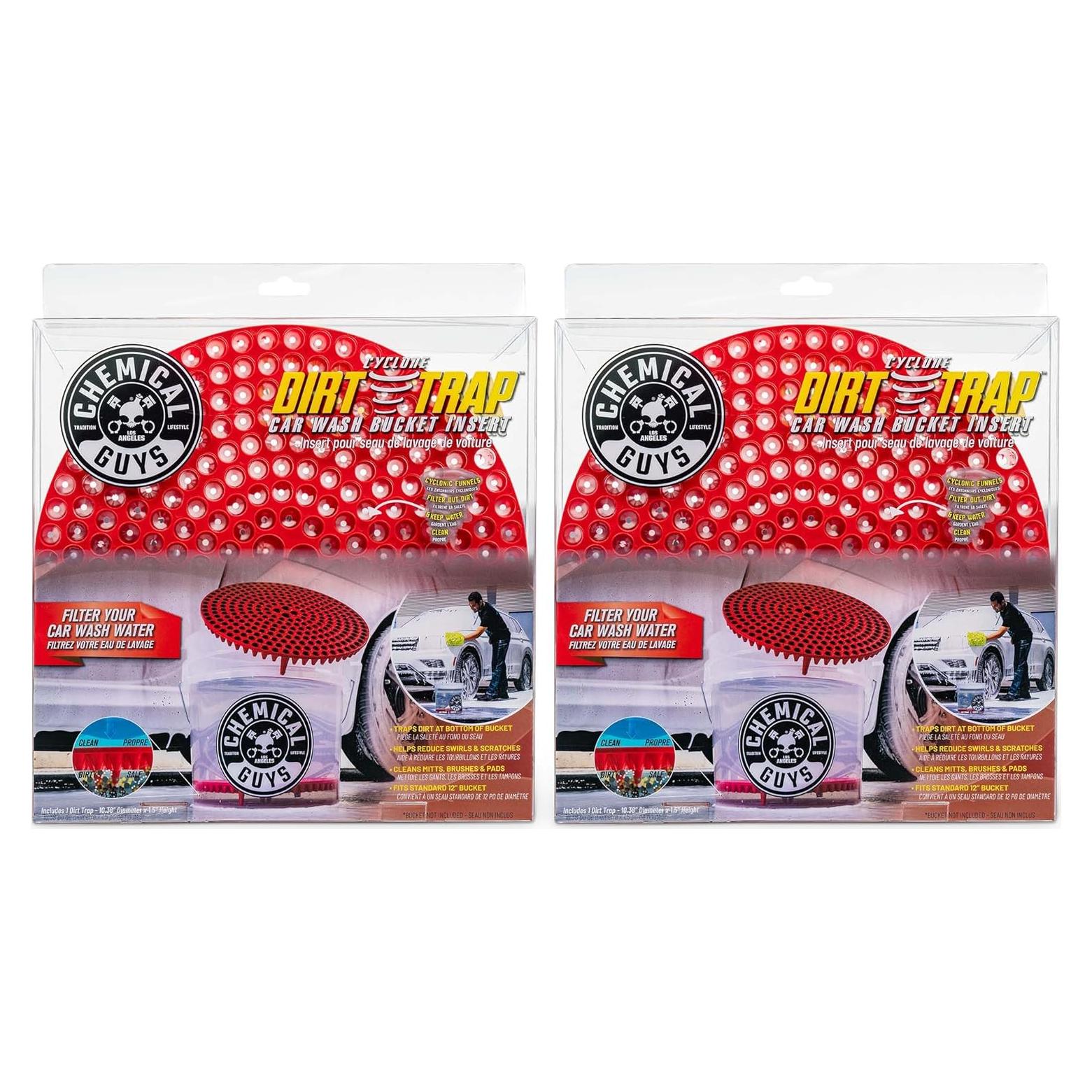 Insertos para Cubo de Lavado Chemical Guys Cyclone Dirt Trap Rojo