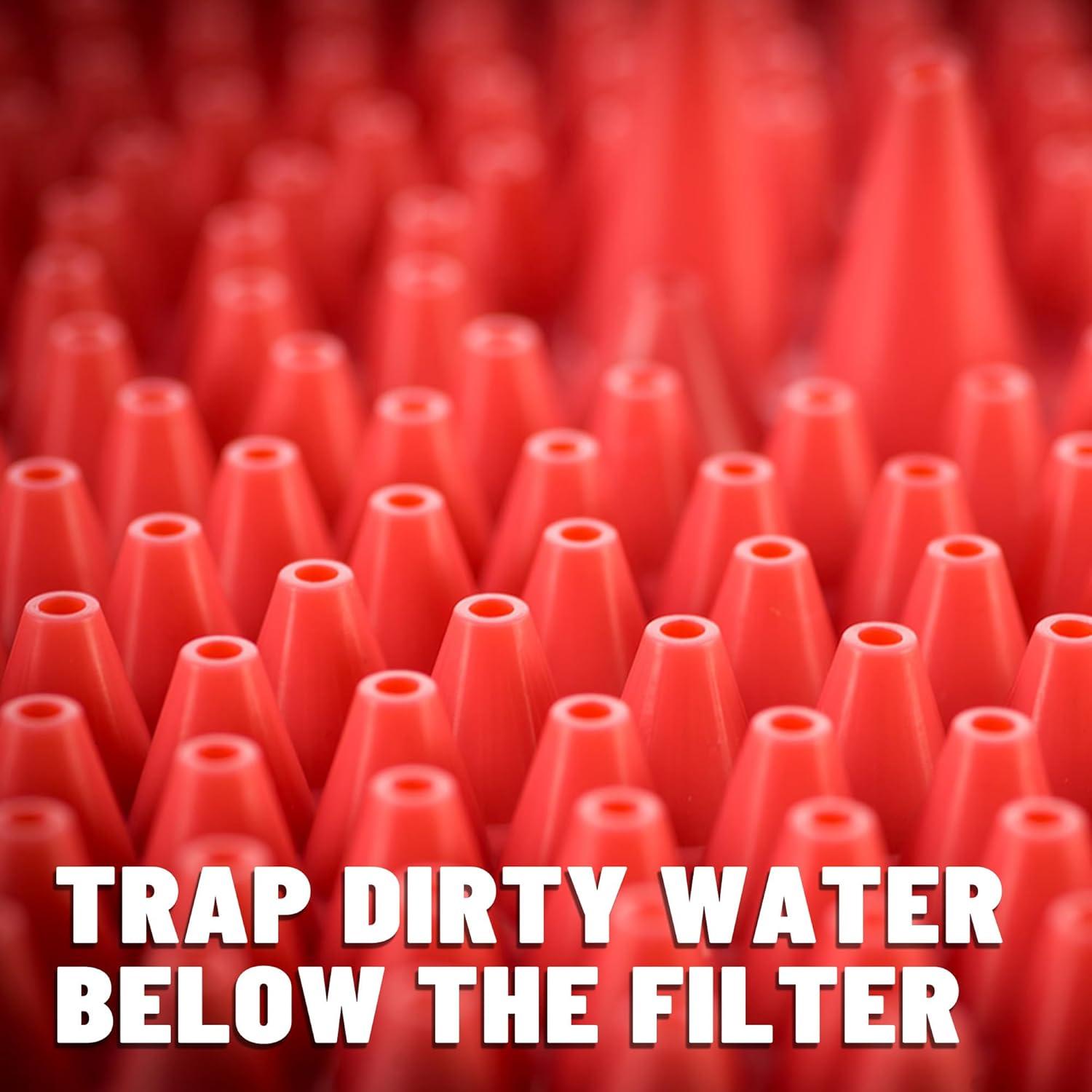 Insertos para Cubo de Lavado Chemical Guys Cyclone Dirt Trap Rojo