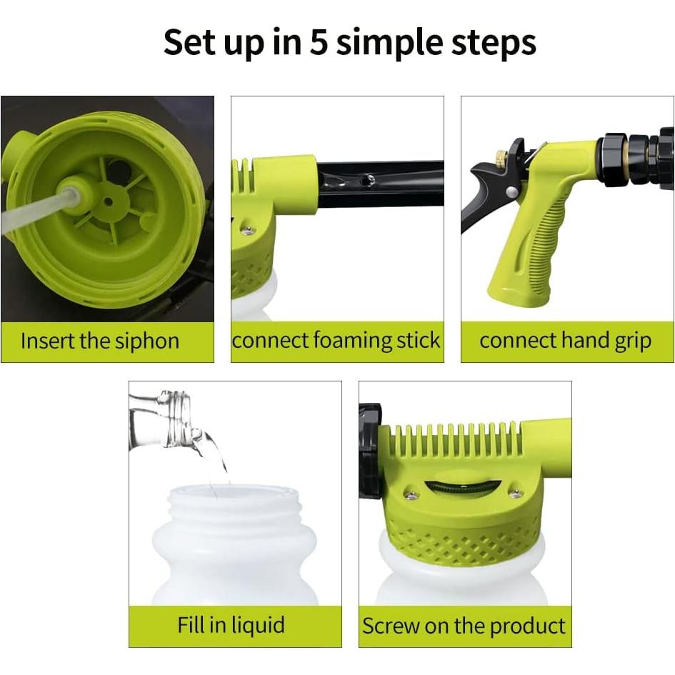 Pistola de Espuma para Lavado de Autos ESP PERCEPCIÓN 0.82kg