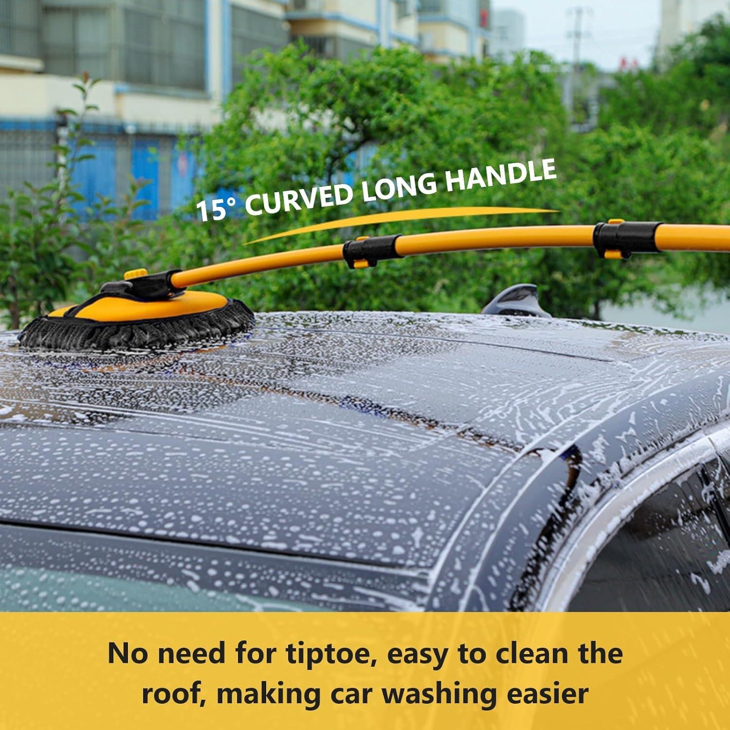 Cepillo de Lavado de Autos DEPOTA con Mango Telescópico 1.22 kg