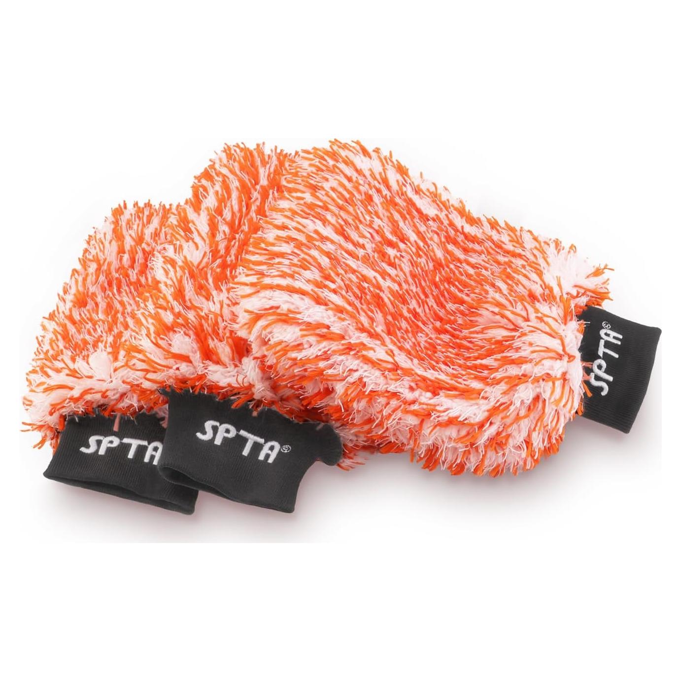 Guantes de Microfibra para Lavado de Autos SPTA 3 Pcs