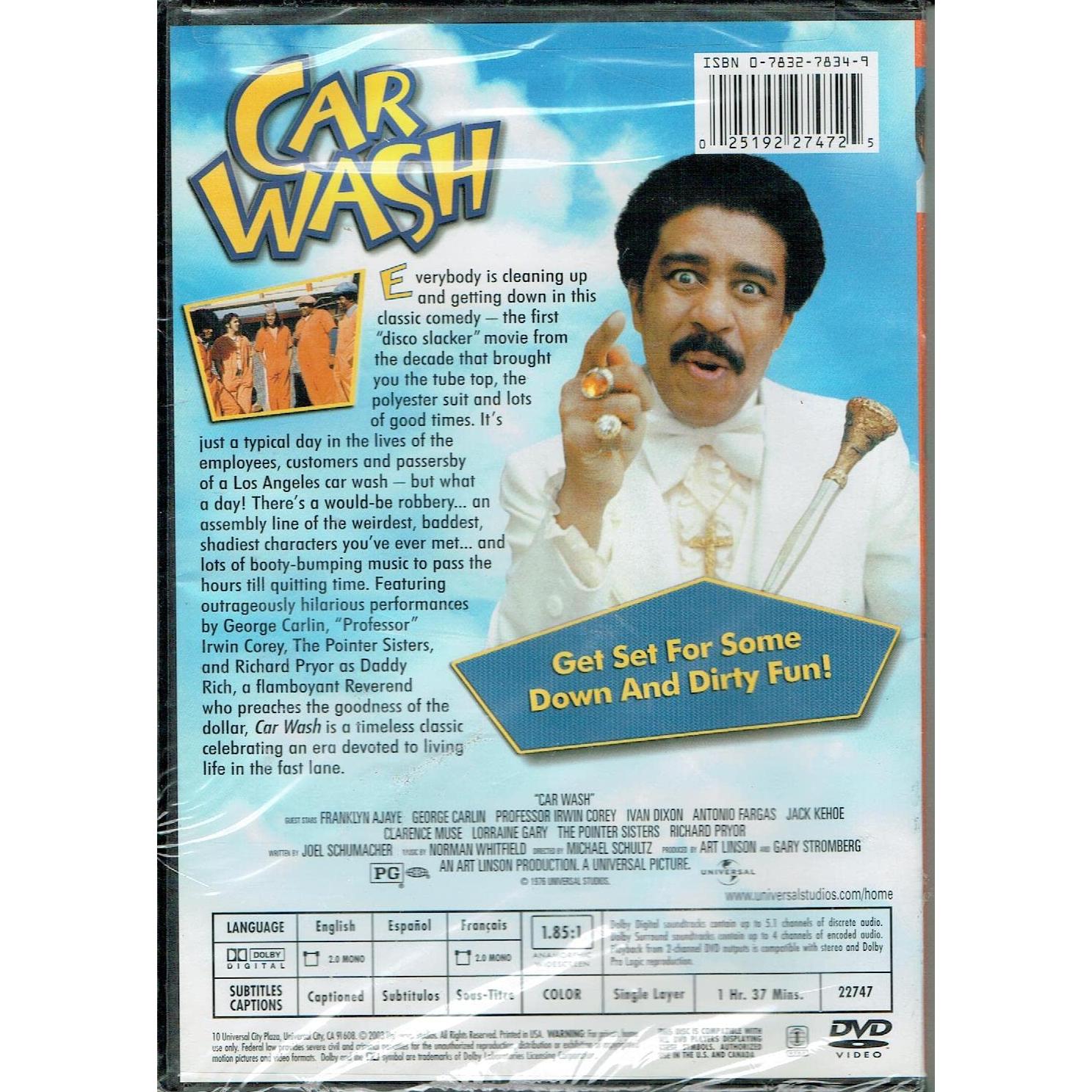 Lavado de Autos DVD - Comedia Clásica con Richard Pryor