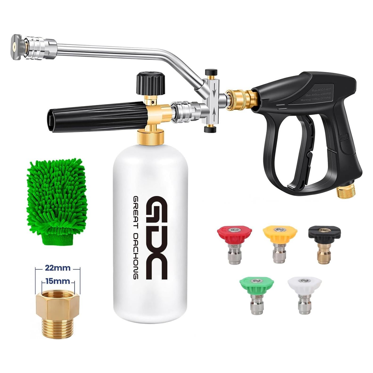 Cannon de Espuma para Lavadora a Presión Great Dachong 4000 PSI