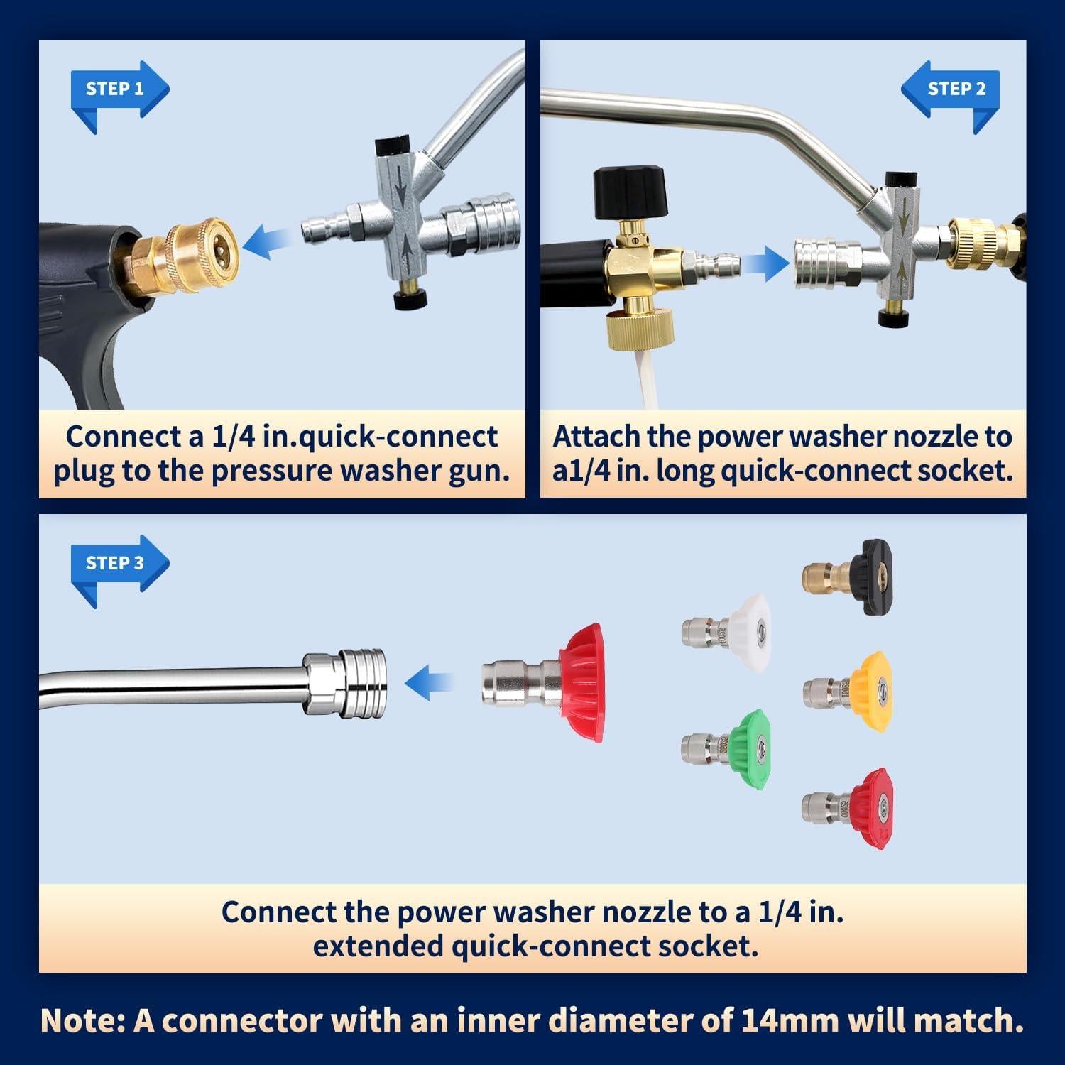 Cannon de Espuma para Lavadora a Presión Great Dachong 4000 PSI