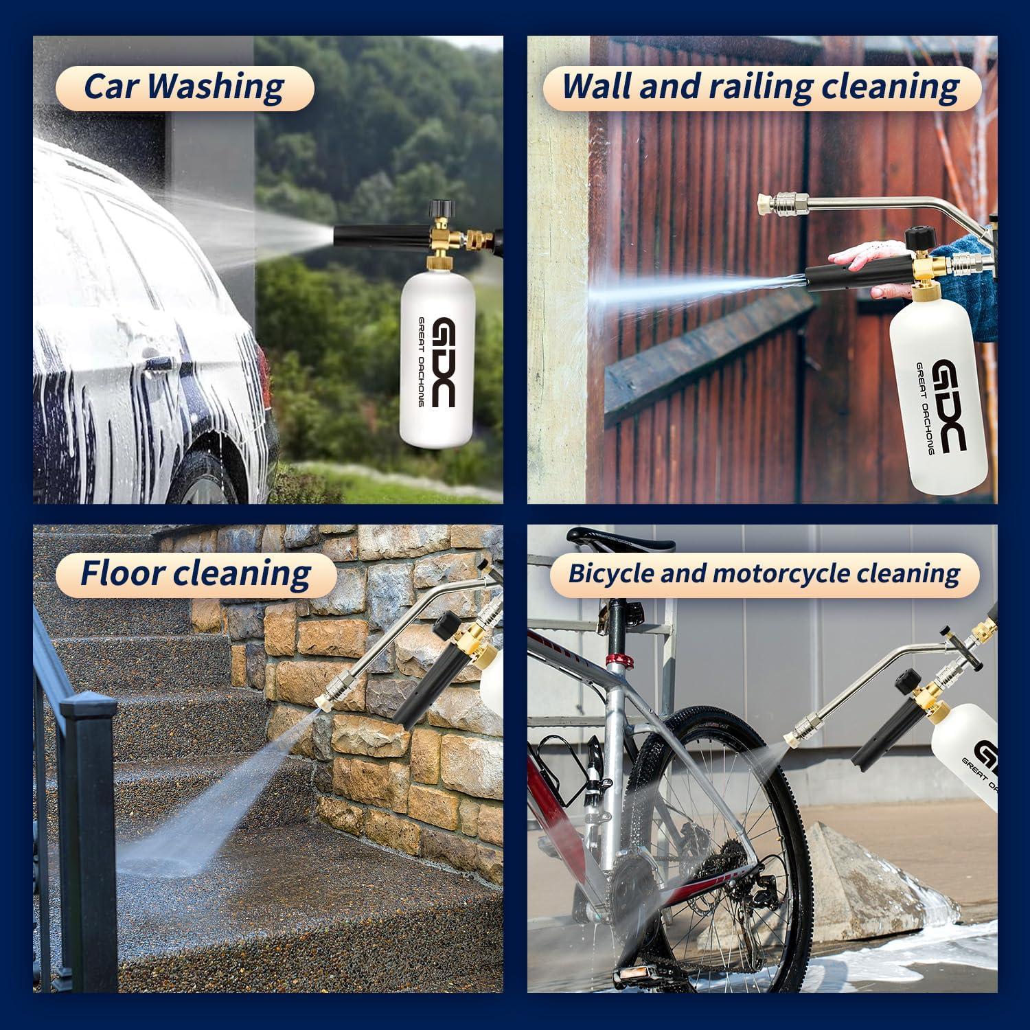 Cannon de Espuma para Lavadora a Presión Great Dachong 4000 PSI