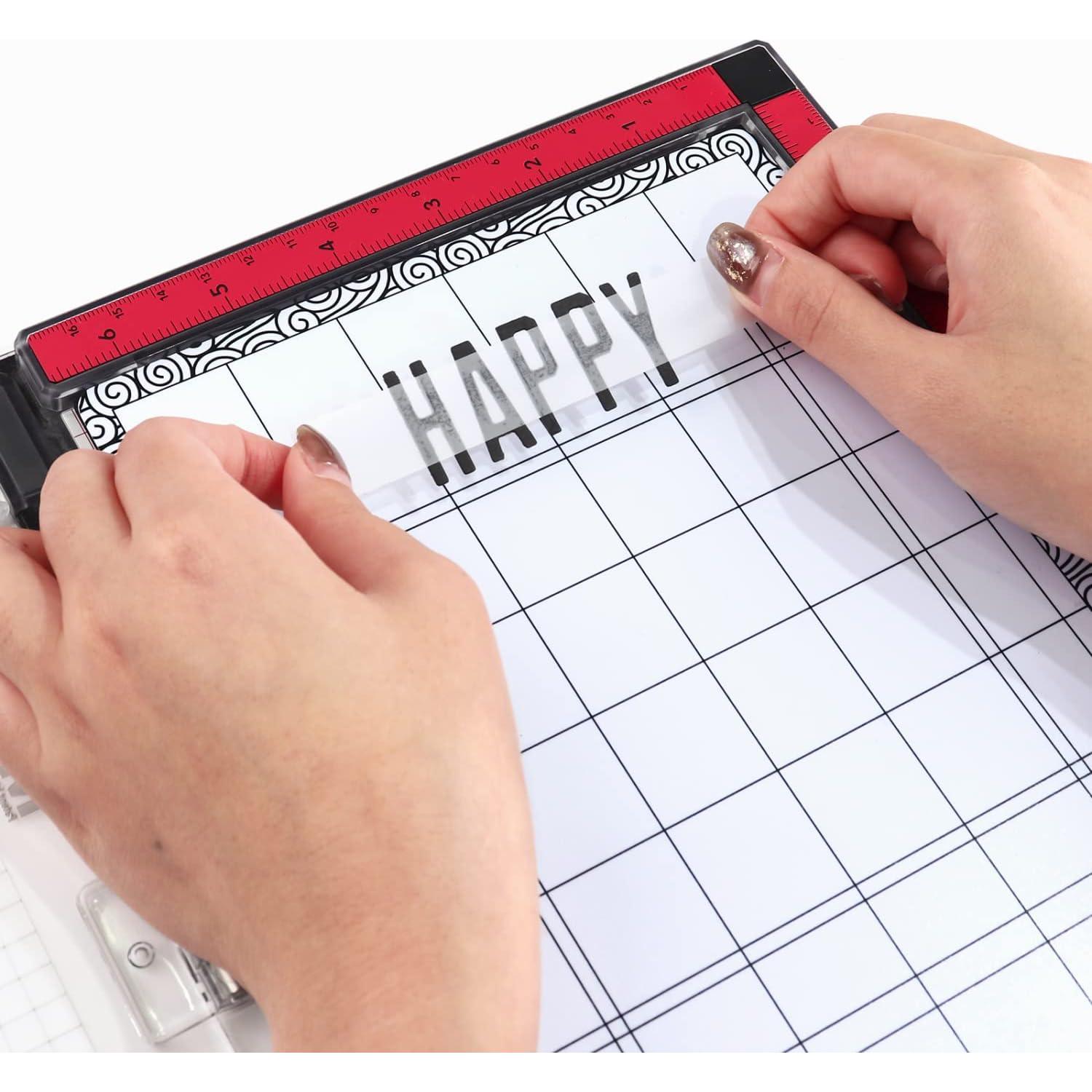 Juego de 5 Mat de Pegado y Sello BAOFALI 2 Tamaños Multiuso