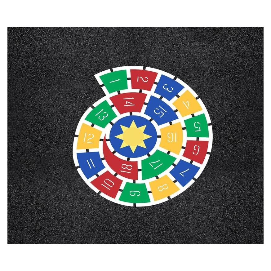 Plantilla de Rayuela Marketing Holders 72x72 cm Reutilizable