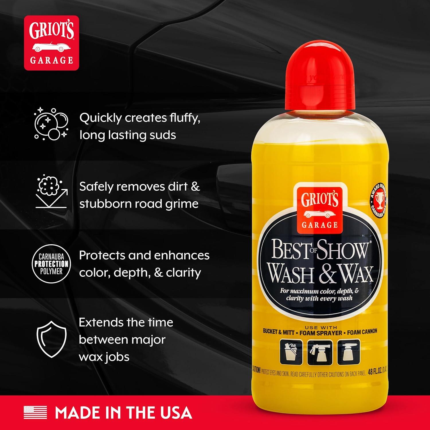 Lavado y Cera Best of Show Griot's Garage 1.42L - Brillo y Protección