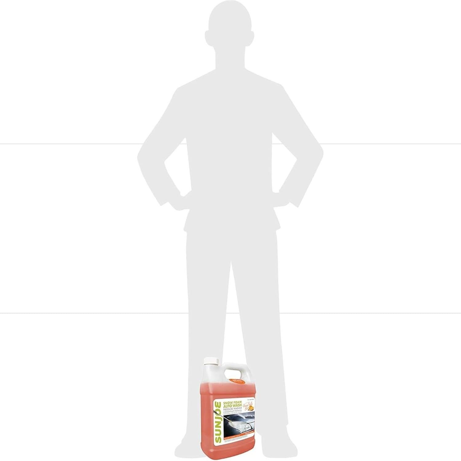 Jabón Limpiador de Espuma de Nieve Sun Joe Naranja-Vainilla 3.99kg