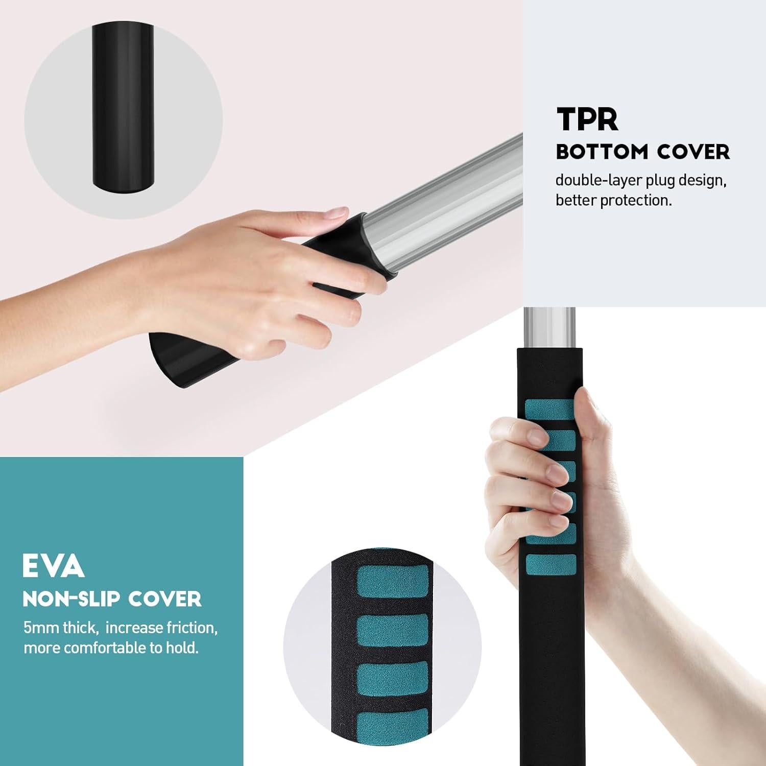 Kit de Limpieza de Autos TelesPro 3.66m con Cepillo Suave