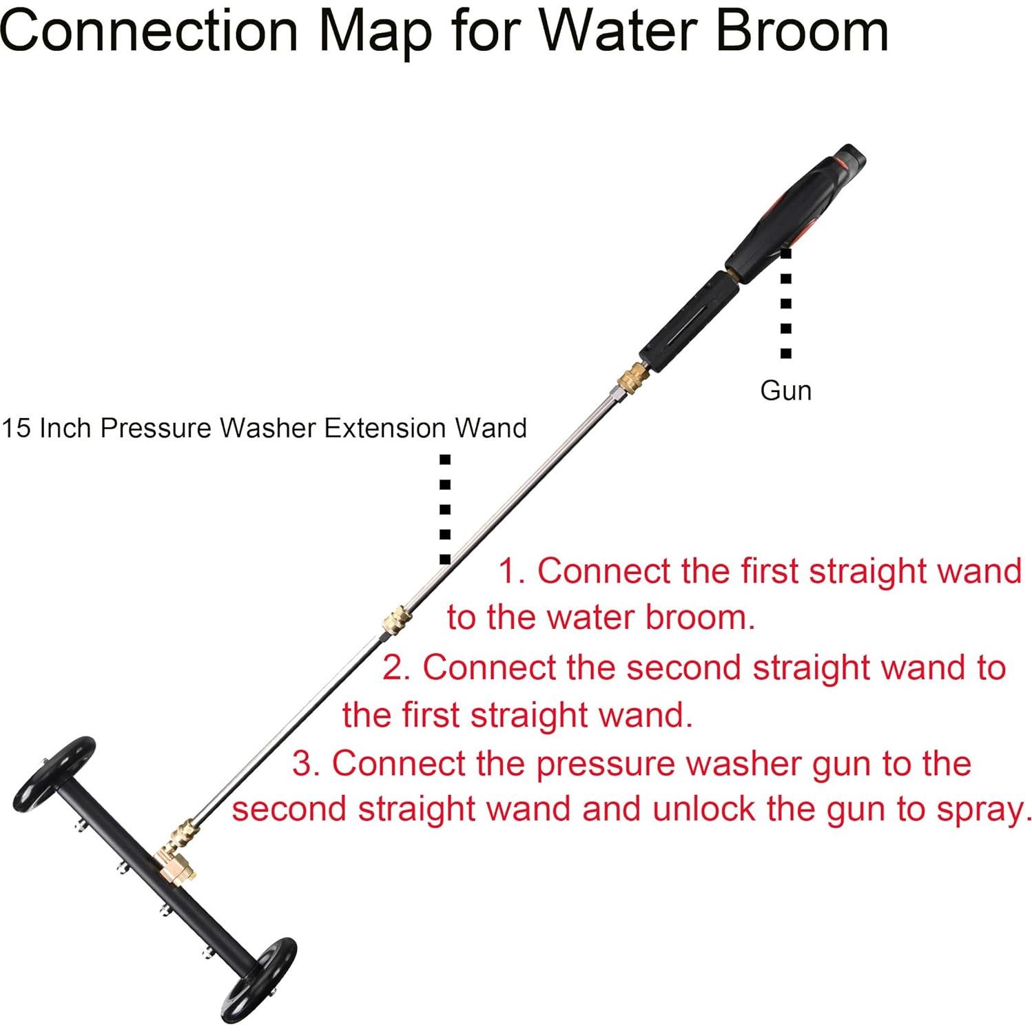 Limpiador de Chasis Tool Daily 40.64 cm 4000 PSI 2 en 1