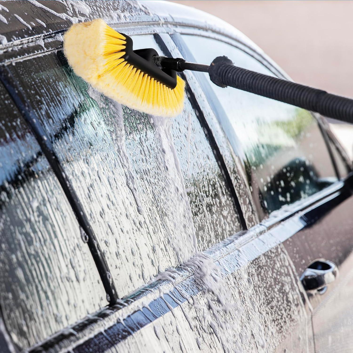 Cabeza de Cepillo para Lavar Carros Deuvuo 30 cm Cerda Suave