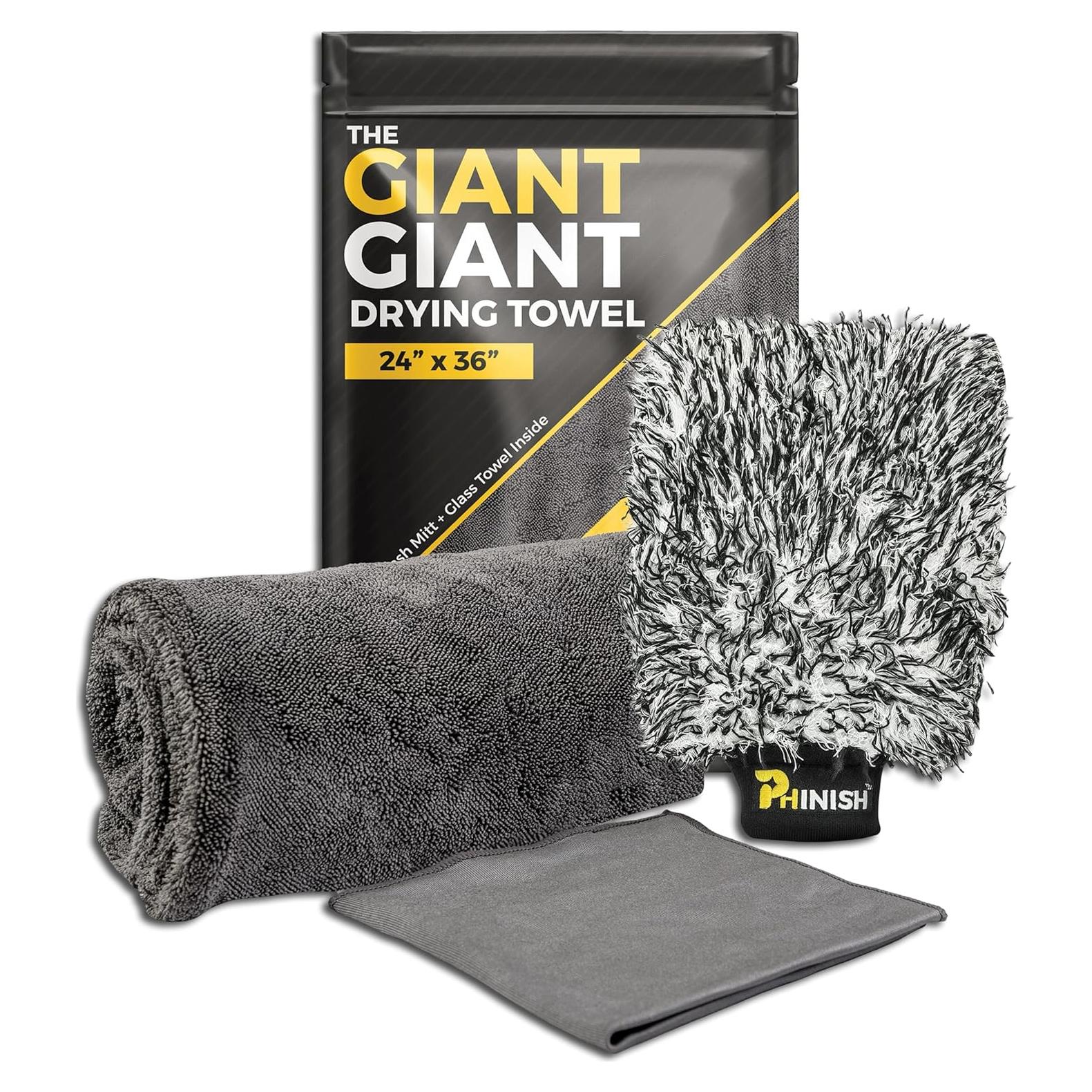 Toalla de Secado Ultra Absorbente Phinish 91x61cm 1200 GSM