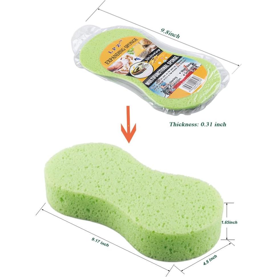 Esponjas de Lavado Multifuncionales Kingopt - 10 Unidades