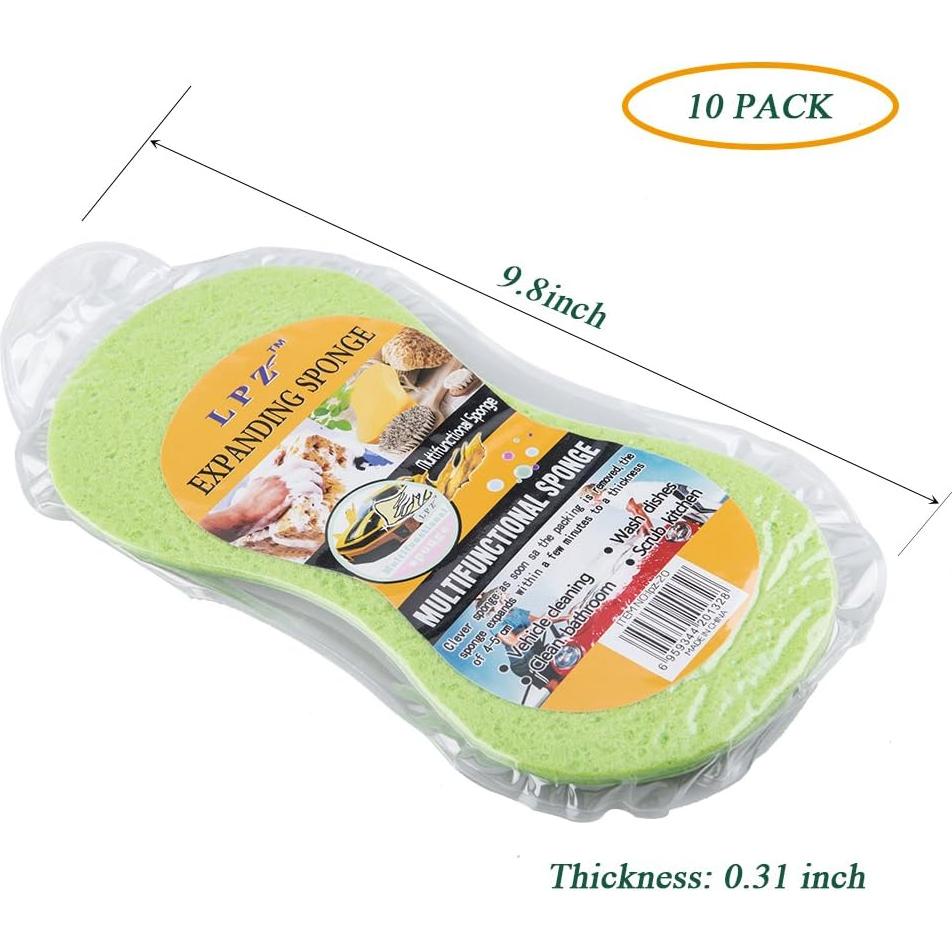Esponjas de Lavado Multifuncionales Kingopt - 10 Unidades