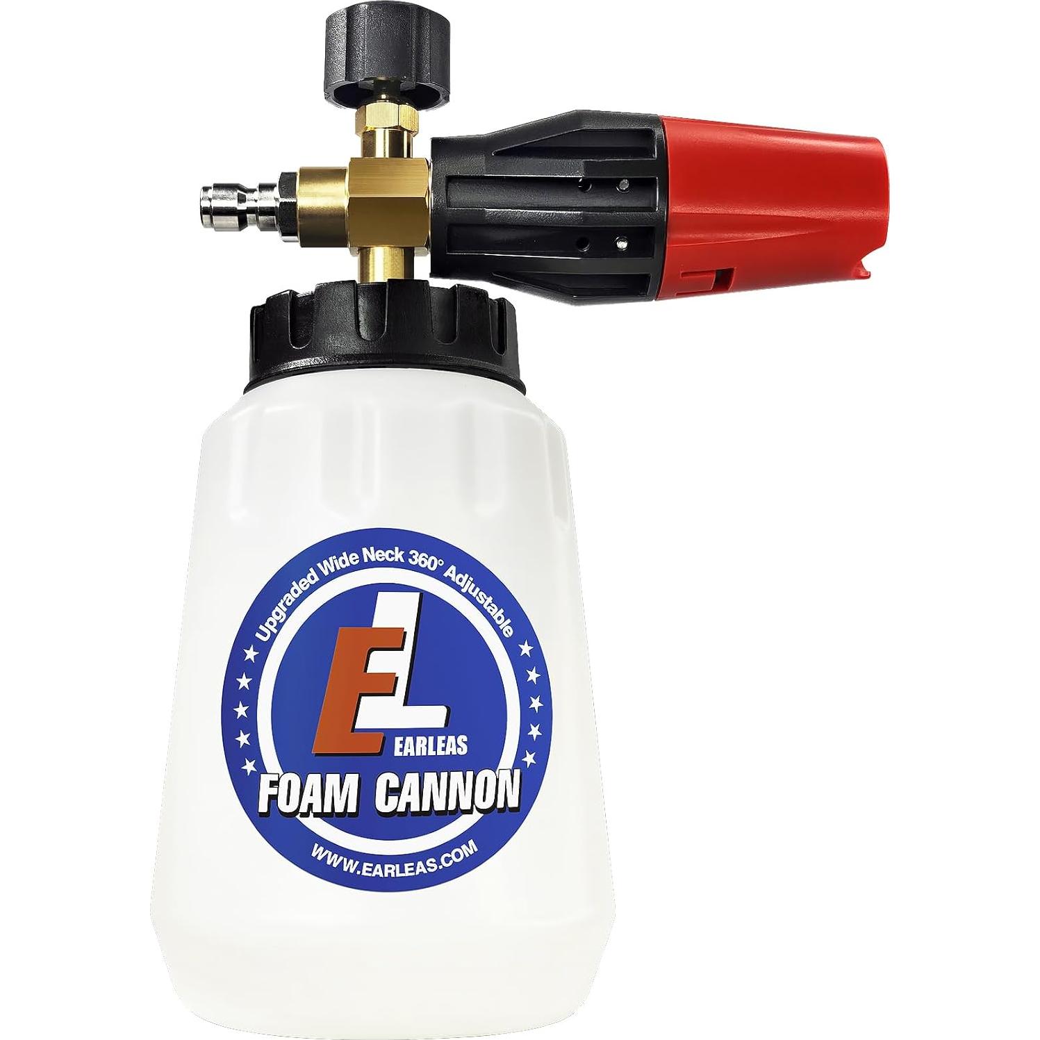 Cañón de Espuma EARLEAS 1L con Conector Rápido 1/4"