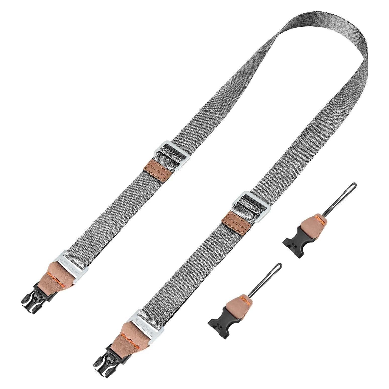 Correa de Cuello K&F Concept 32mm Ajustable para Cámara DSLR