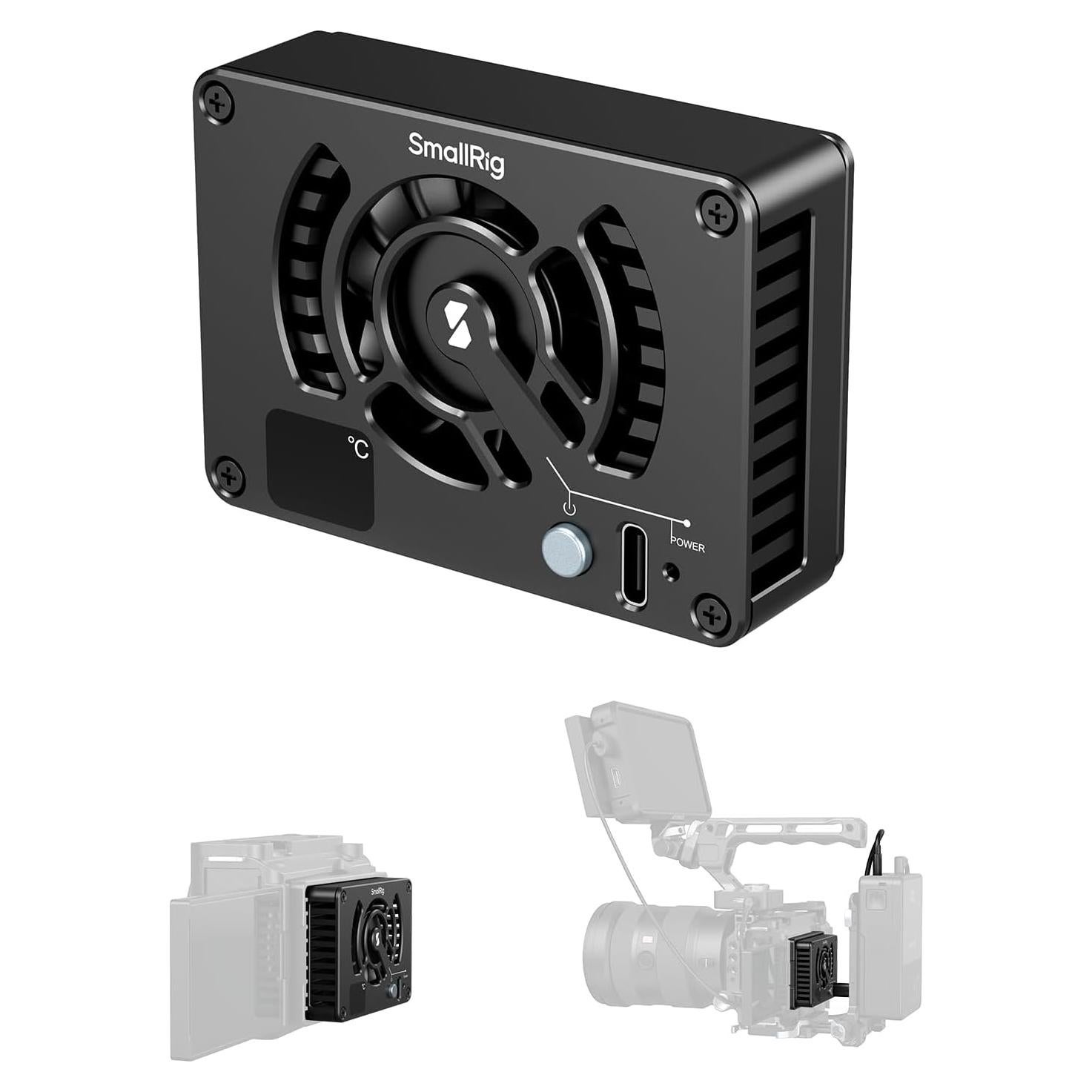 Sistema de Enfriamiento Externo SMALLRIG 4815 para Cámaras
