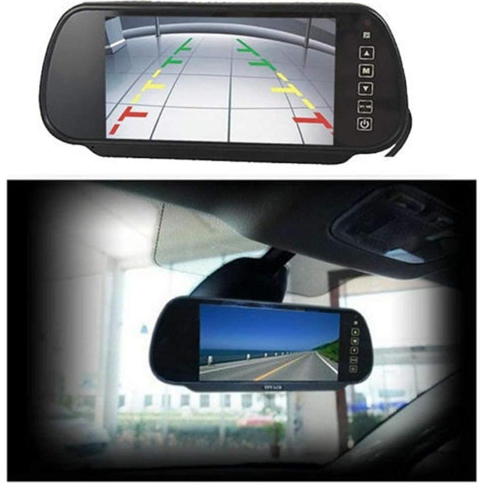 Monitor Espejo Retrovisor PONPY 7" LCD TFT 800x480