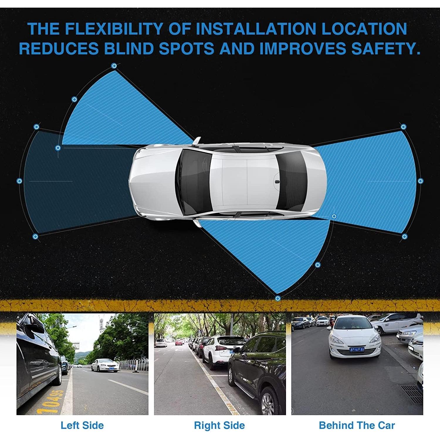 Cámara Lateral Frontal Trasera PARKVISION S142 110° IP68