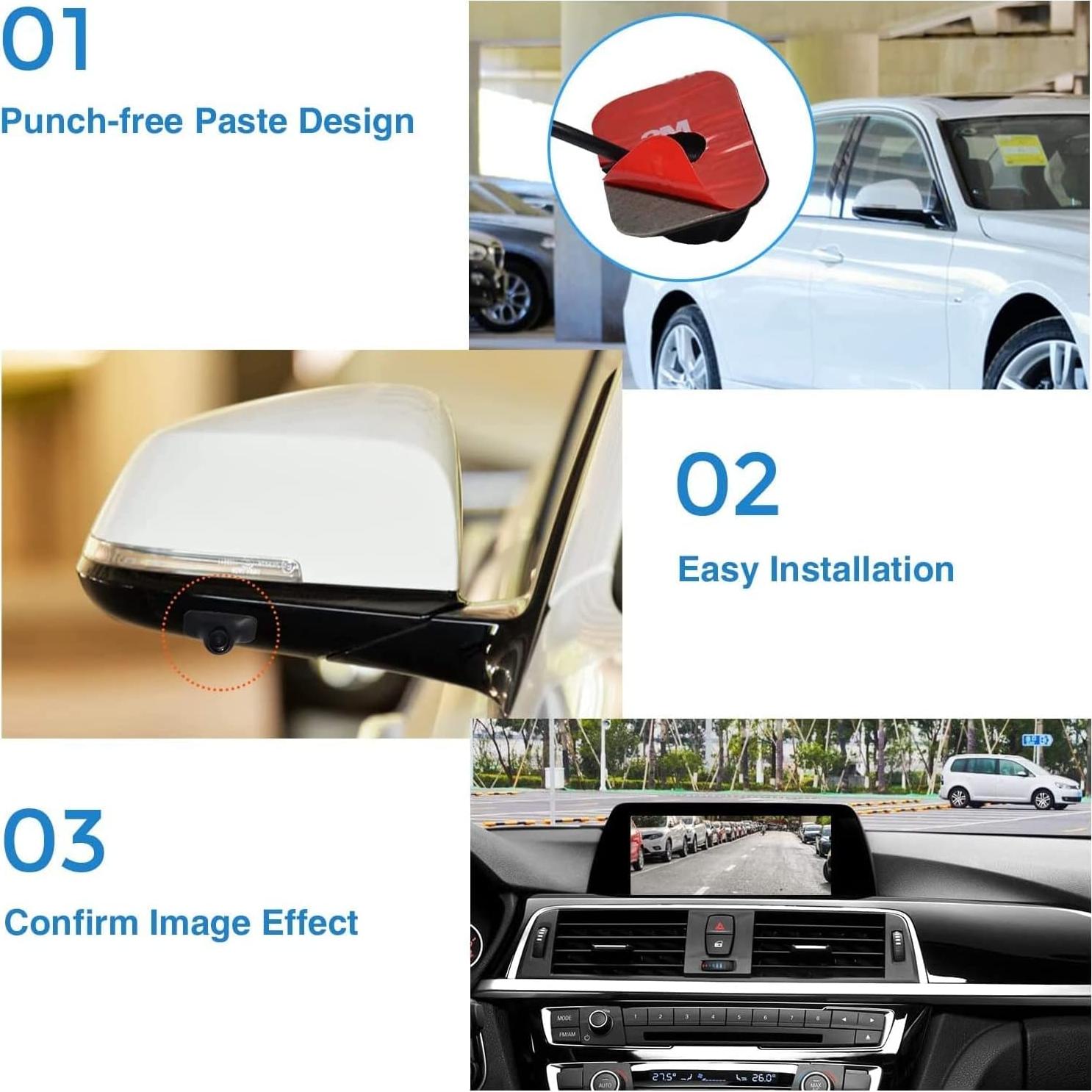 Cámara Lateral Frontal Trasera PARKVISION S142 110° IP68