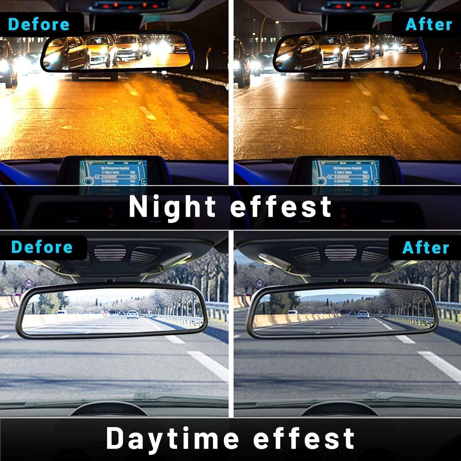 Espejo Retrovisor EWAY 4.3" LCD con Dimming Automático y Soporte