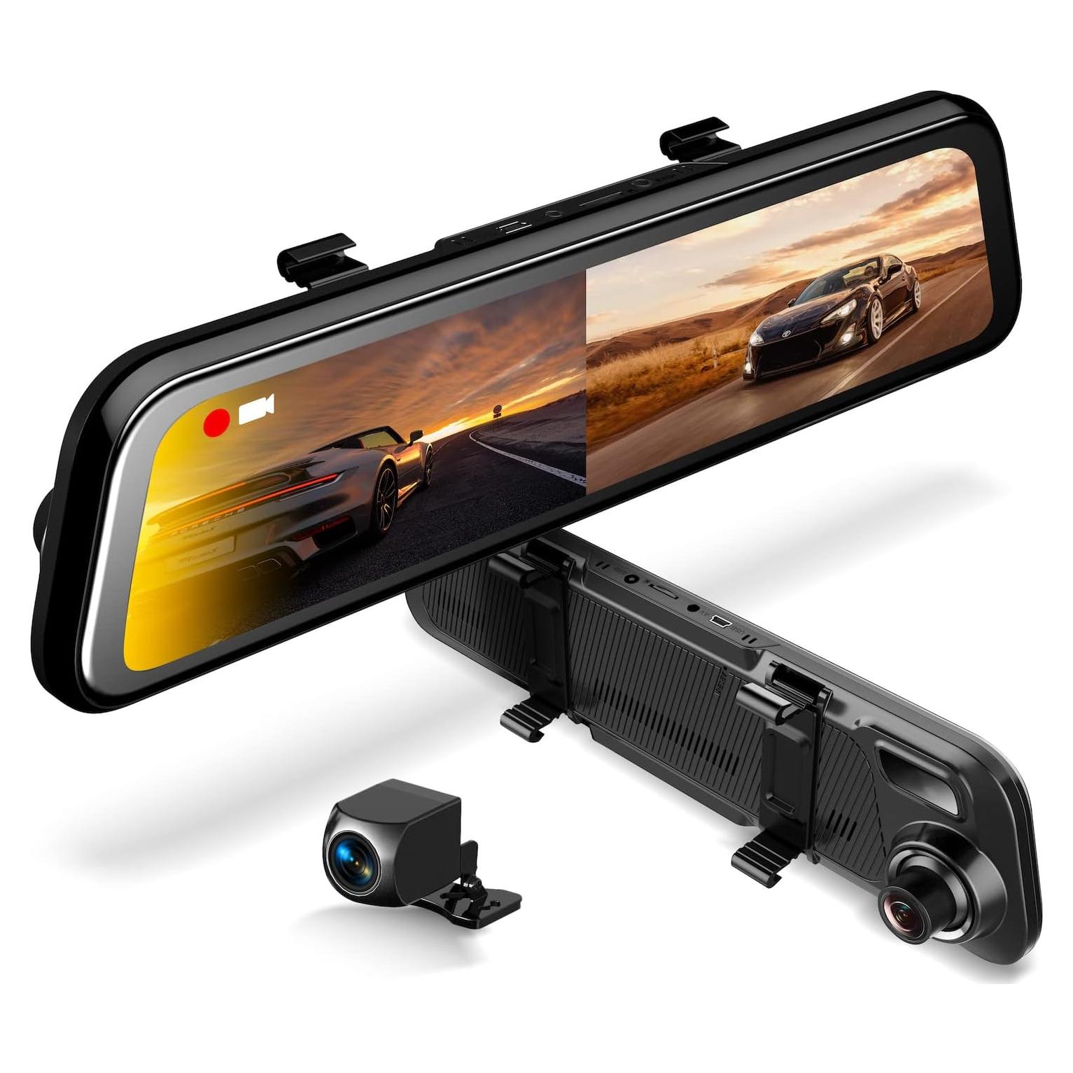 Cámara de Tablero M2 Smart BSD ADAS Dual 1080p con GPS 12"