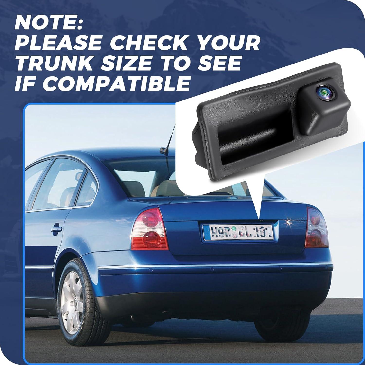 Cámara de Respaldo HD 720P ACAUTO para VW y Audi