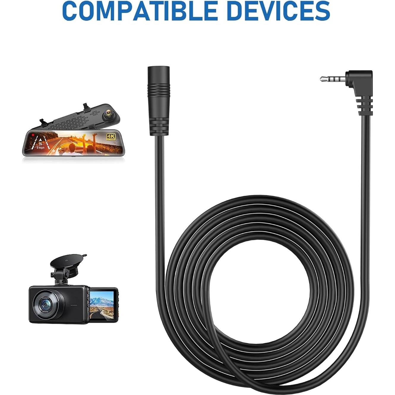 Cable de Extensión para Cámara de Respaldo YQMAJIM 1.83m 2.5mm