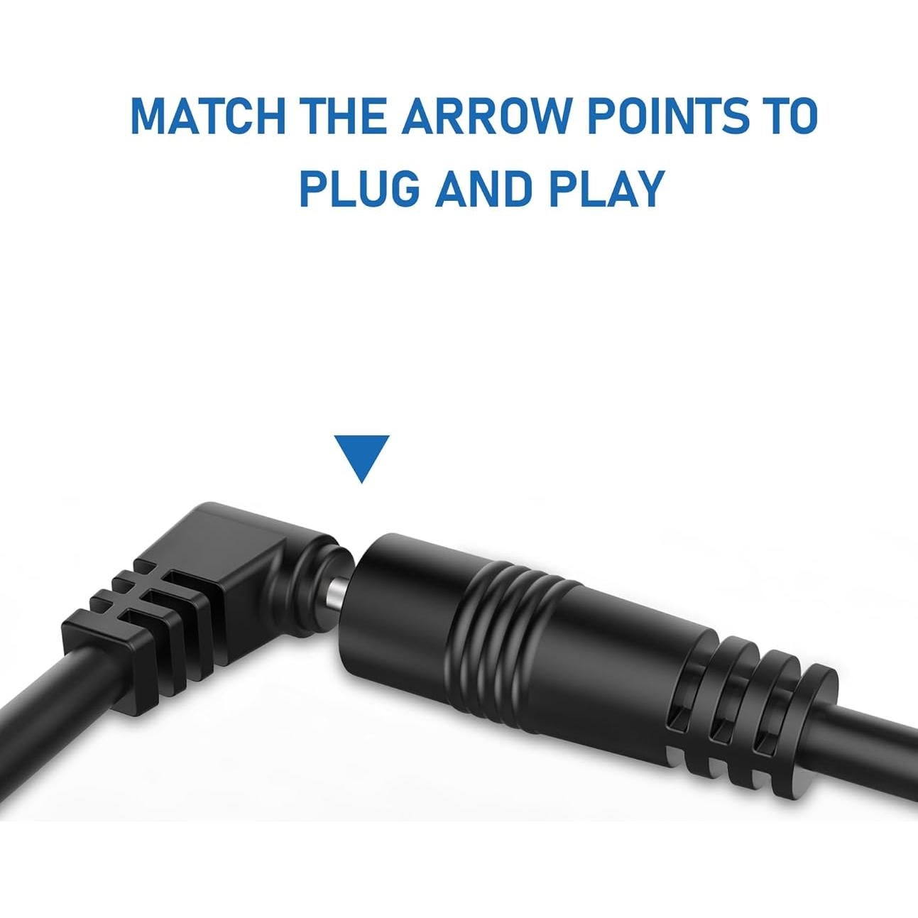 Cable de Extensión para Cámara de Respaldo YQMAJIM 1.83m 2.5mm