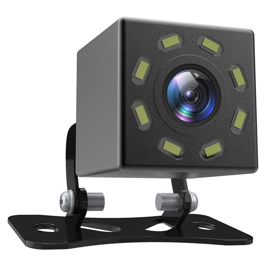 Cámara de Respaldo CUQI con 8 LEDs Visión Nocturna 170°