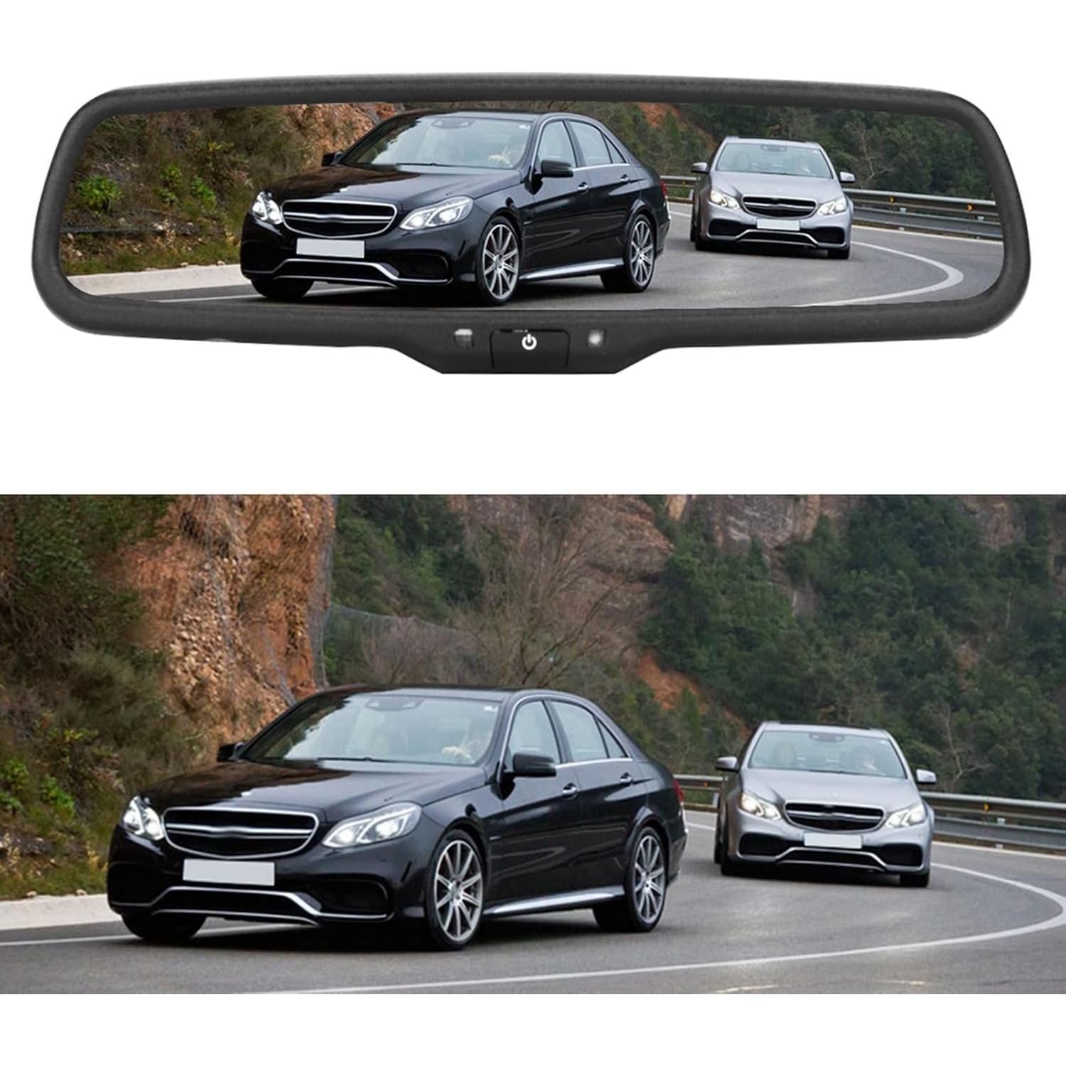 Monitor Espejo Retrovisor 4.3" Genérico con Atenuación Automática