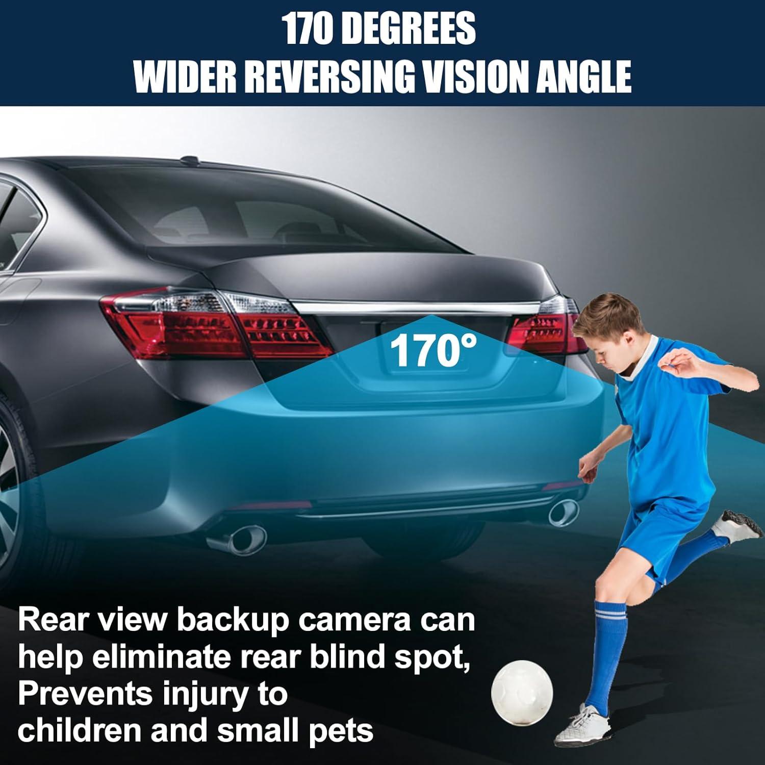 Cámara de visión trasera B.ZSSY para Honda Accord 2014-2017