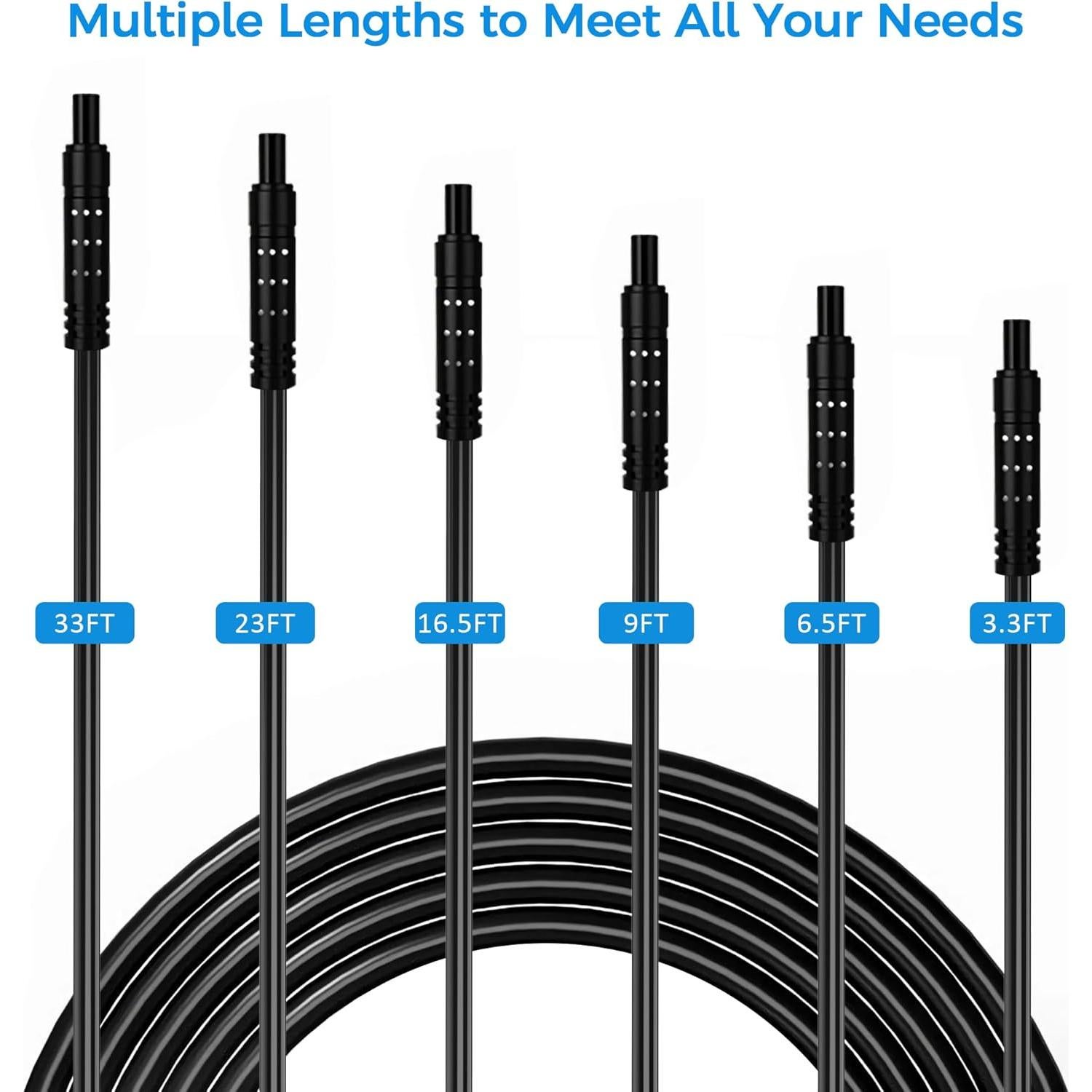 Cable de Extensión 4Pin 7m YQMAJIM para Dash Cam y Cámara de Respaldo