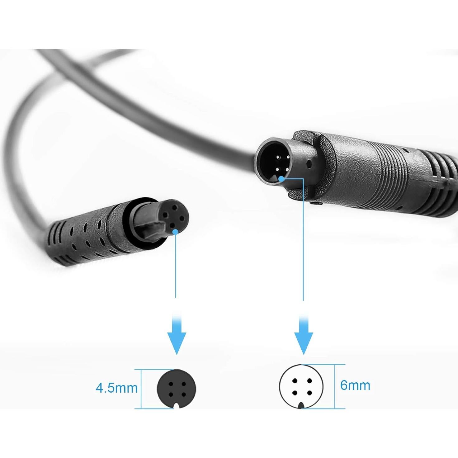 Cable de Extensión para Cámara de Respaldo Pixelman 5m 4 Pines