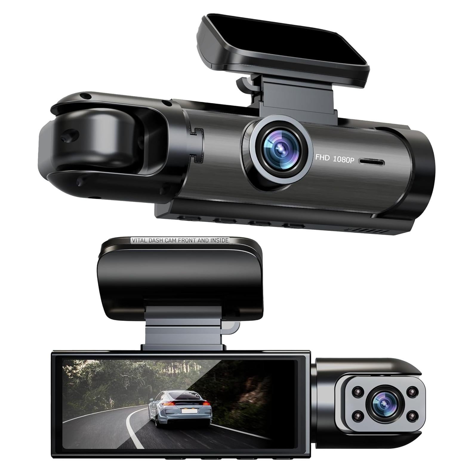 Cámara de Salpicadero Vital Dashcam Pro 2025 FHD Doble