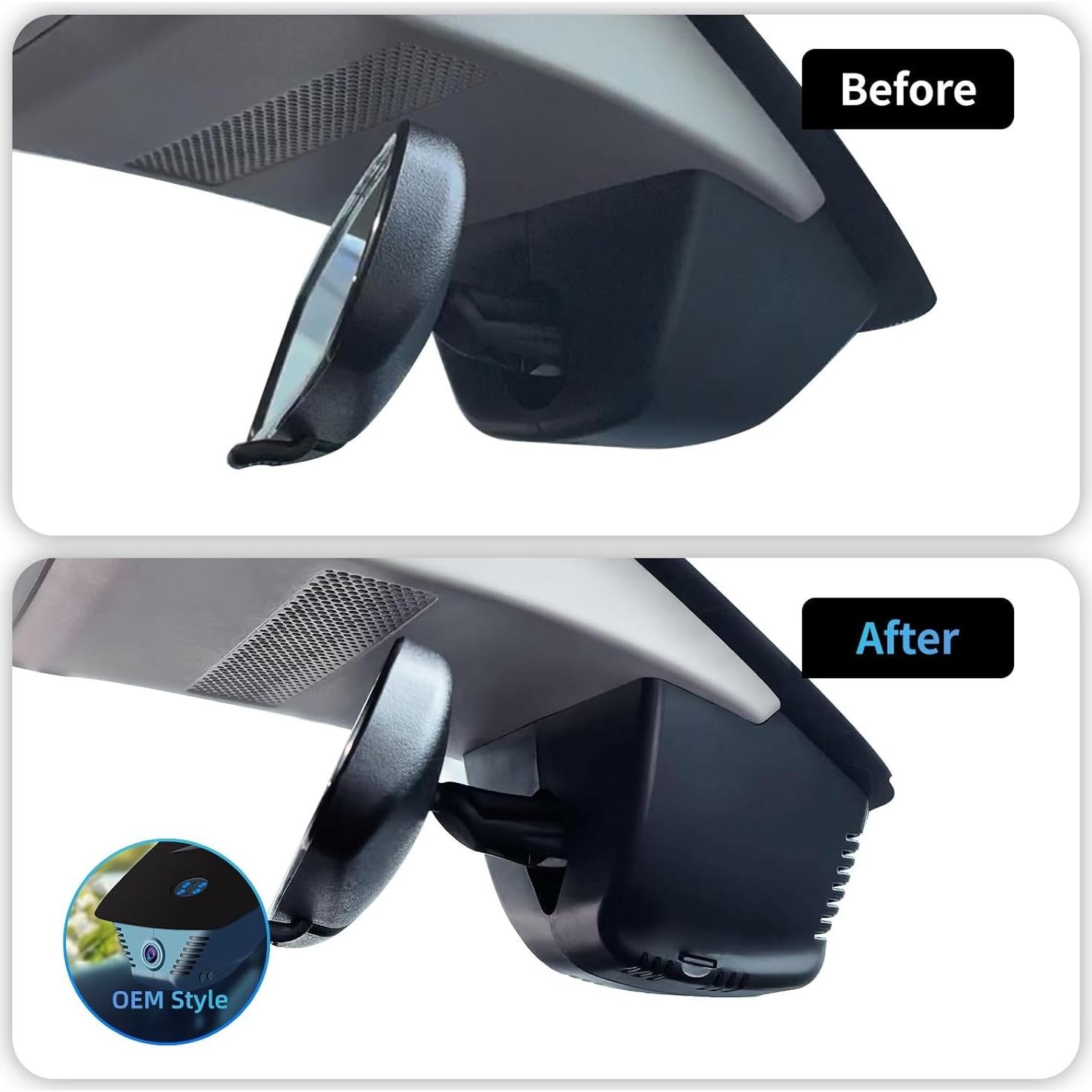 Cámara Dash 4K KBSYNT para Honda Accord 2023-2025, WiFi