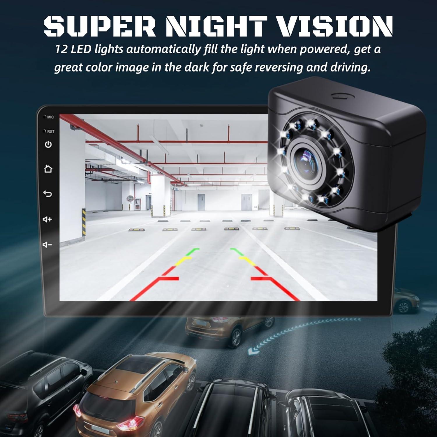 Cámara de Respaldo Epronic IP69 con Visión Nocturna 149°