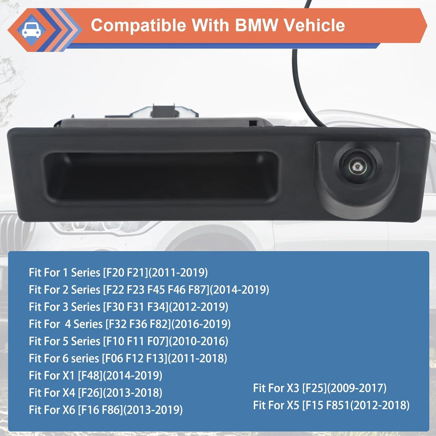 Cámara de Vista Trasera ZONFANT HD 1280x720p para BMW