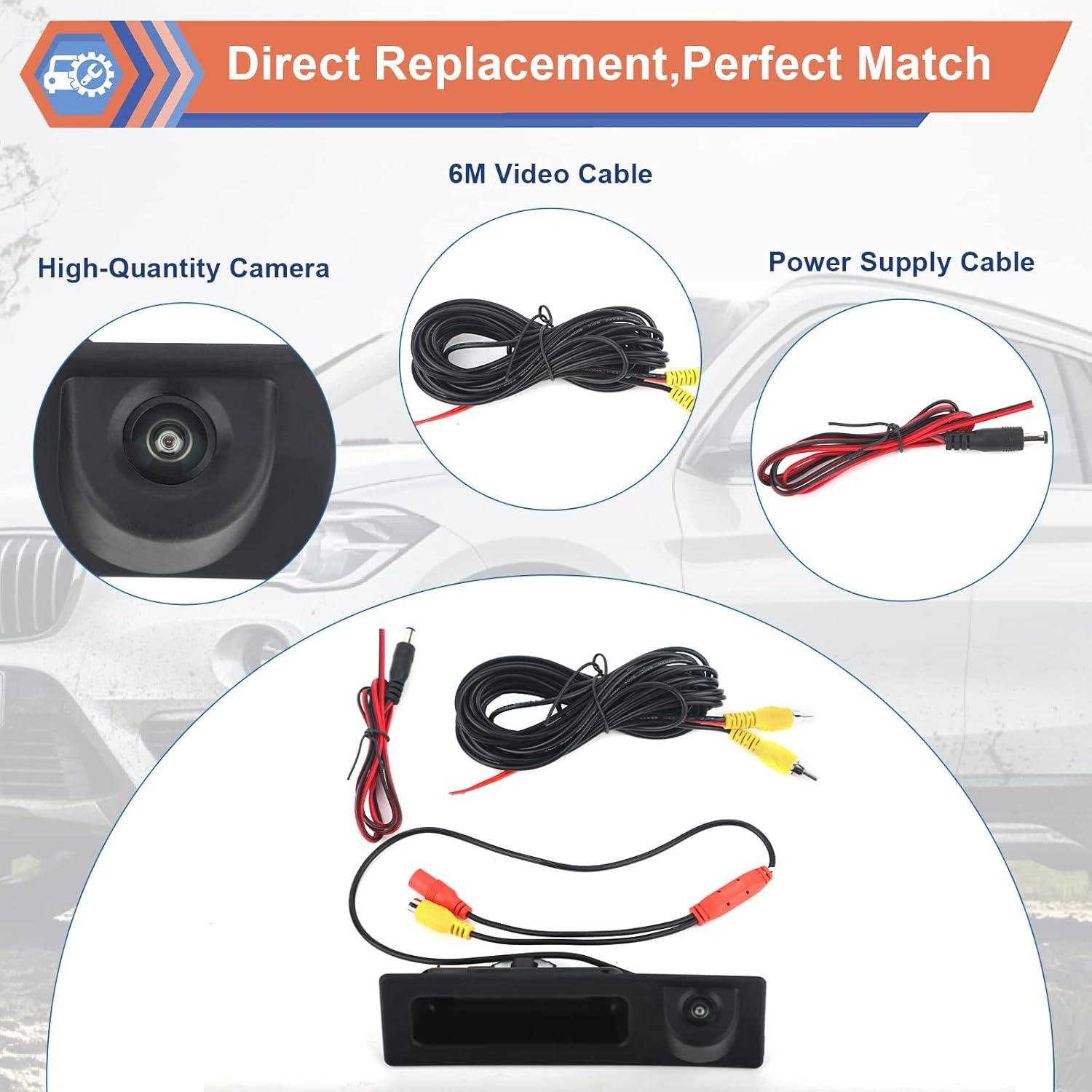 Cámara de Vista Trasera ZONFANT HD 1280x720p para BMW