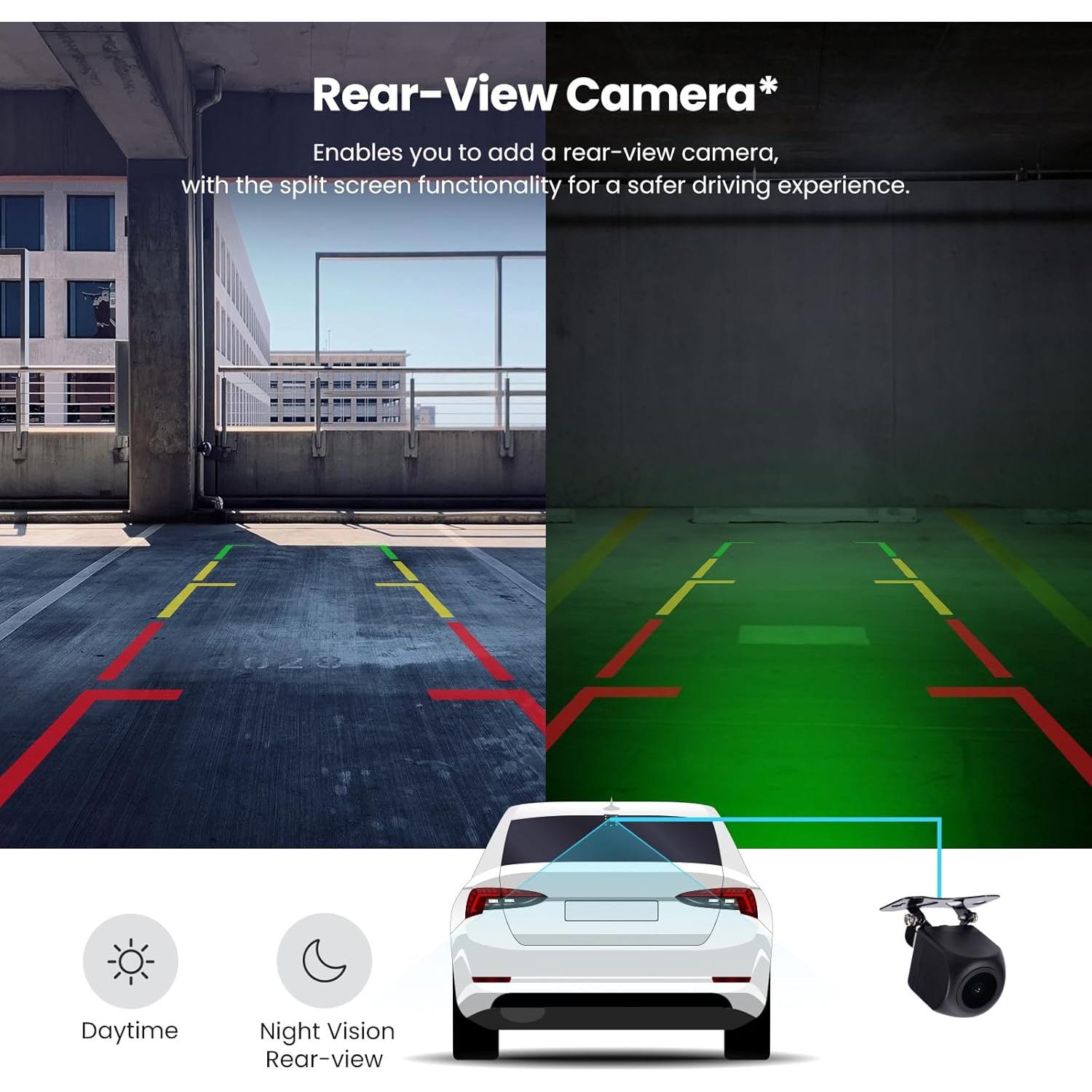 Dash Cam delantera y trasera maXpeedingrods HD 1080P