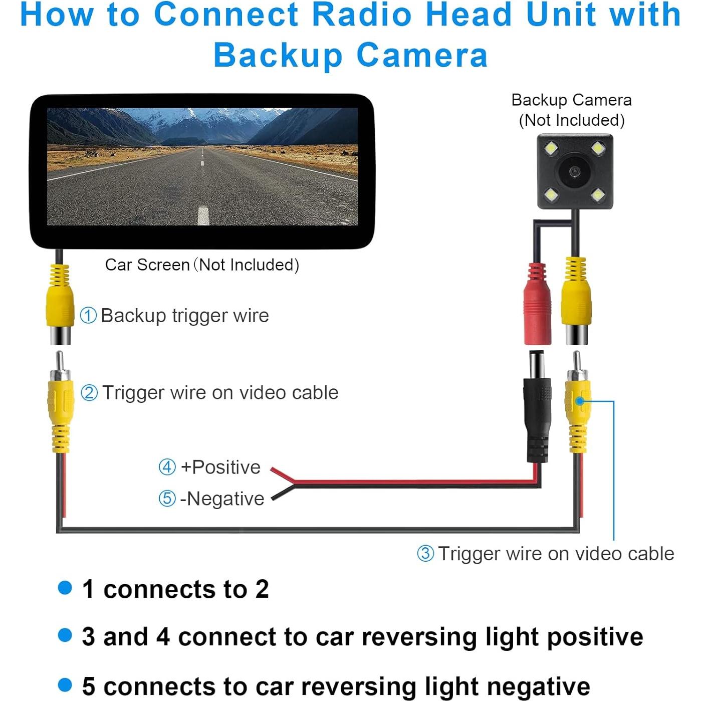 Cable de Video RCA Engrosado LBW 10 Metros para Cámara de Reversa