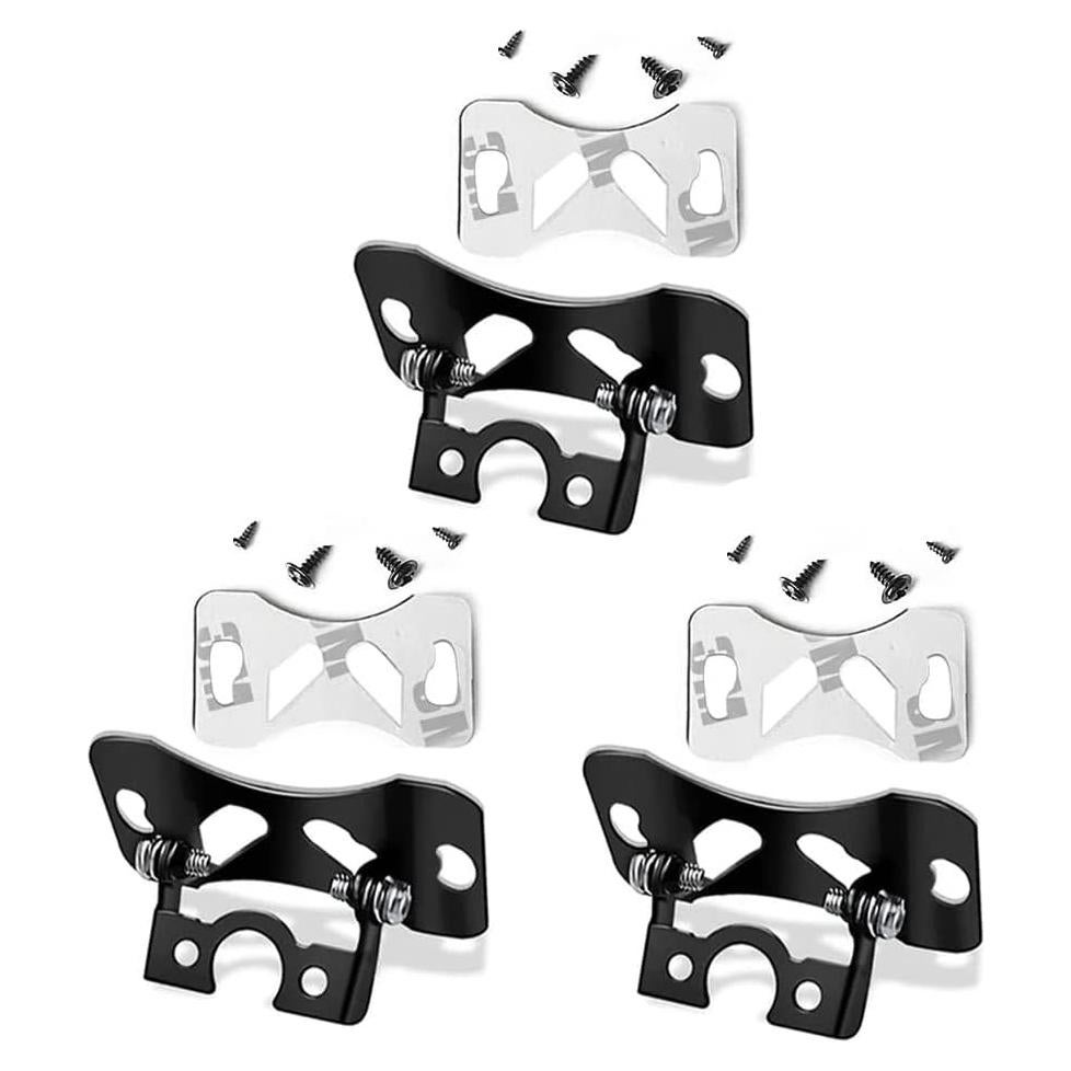 Paquete de 3 Soportes de Cámara Trasera ThtRht Ajustables