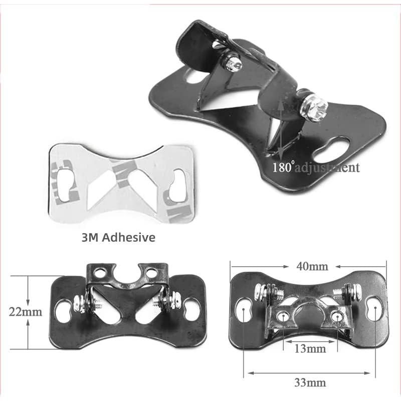 Paquete de 3 Soportes de Cámara Trasera ThtRht Ajustables
